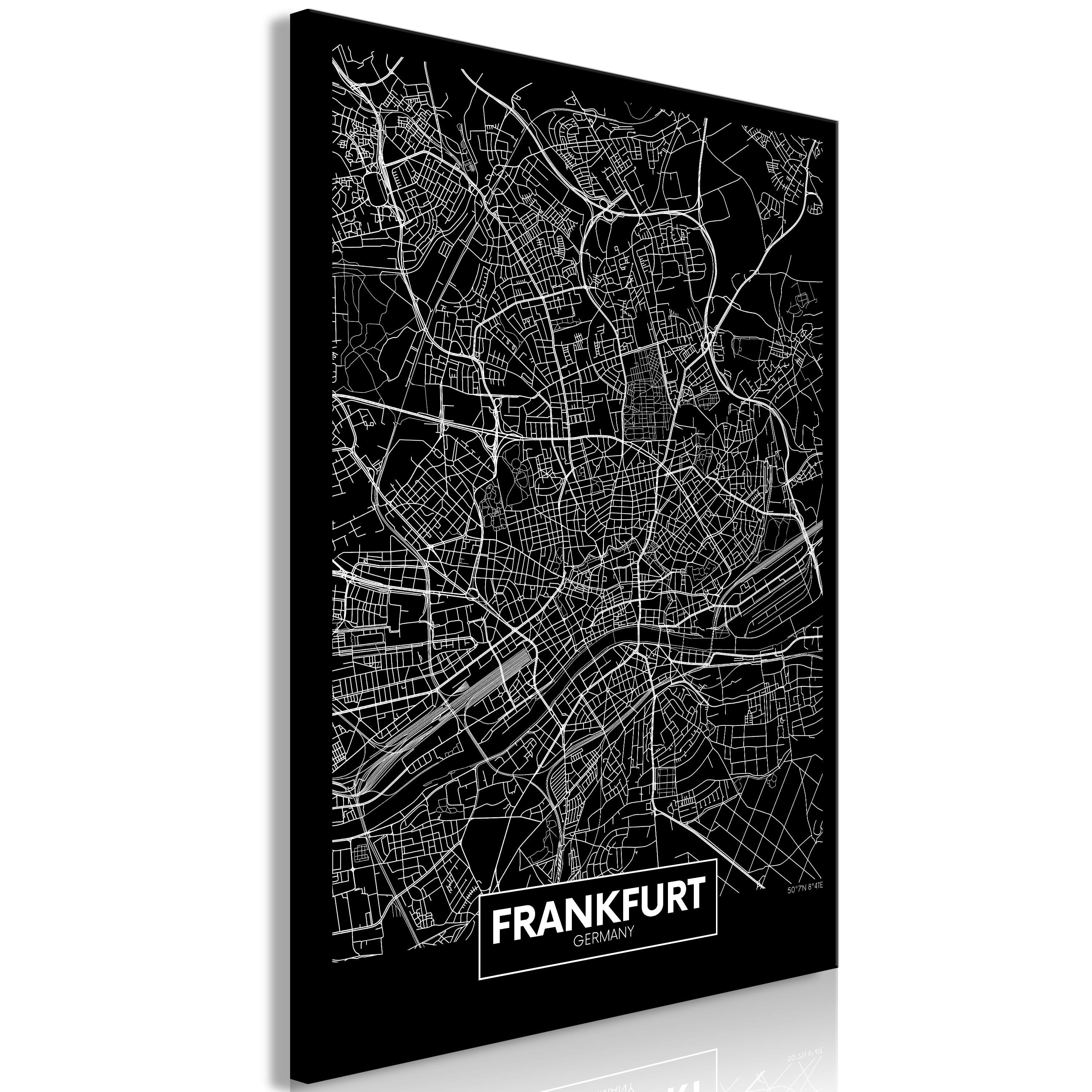 Glezna - Dark Map of Frankfurt (1 Part) Vertical Home Trends