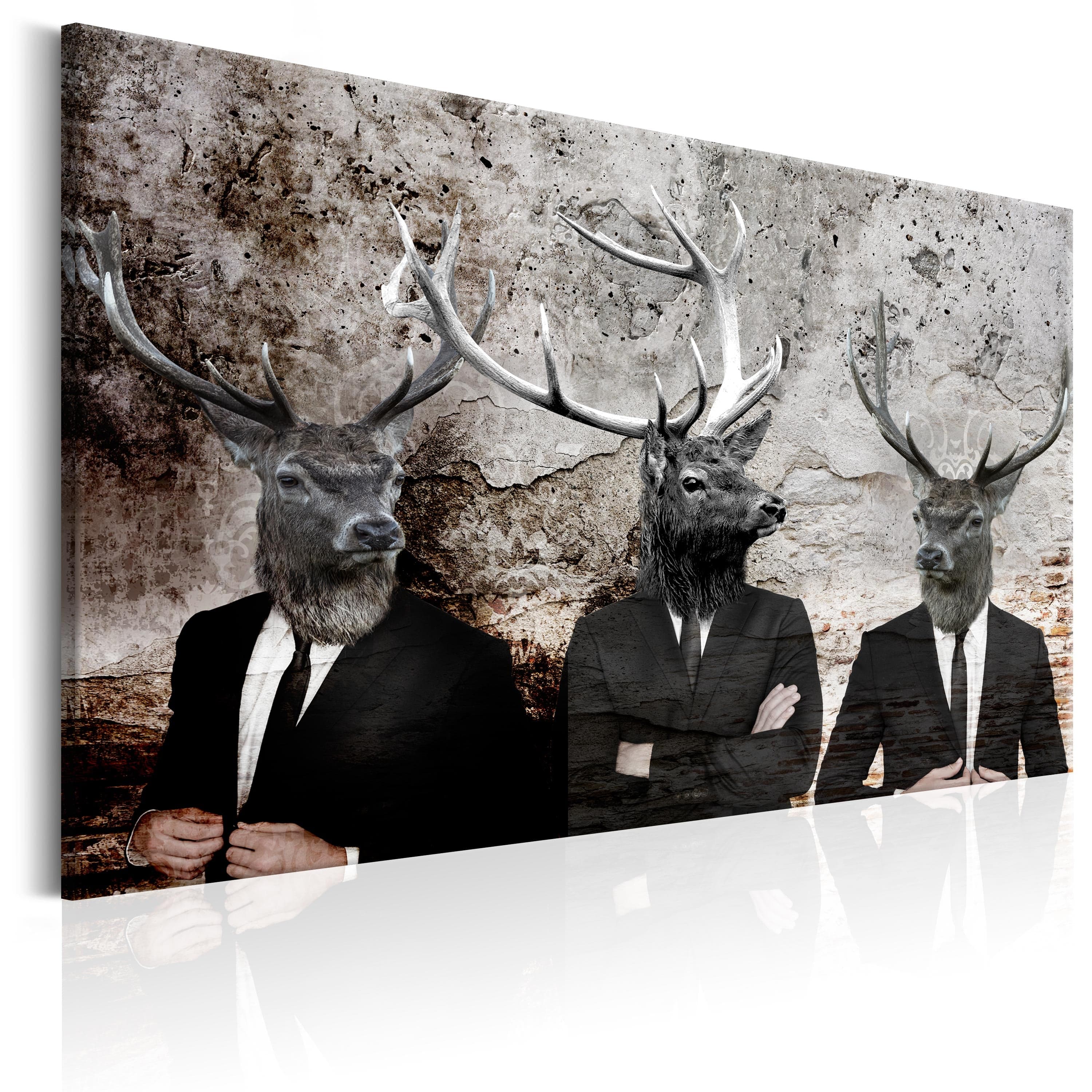 Glezna - Deer in Suits Home Trends