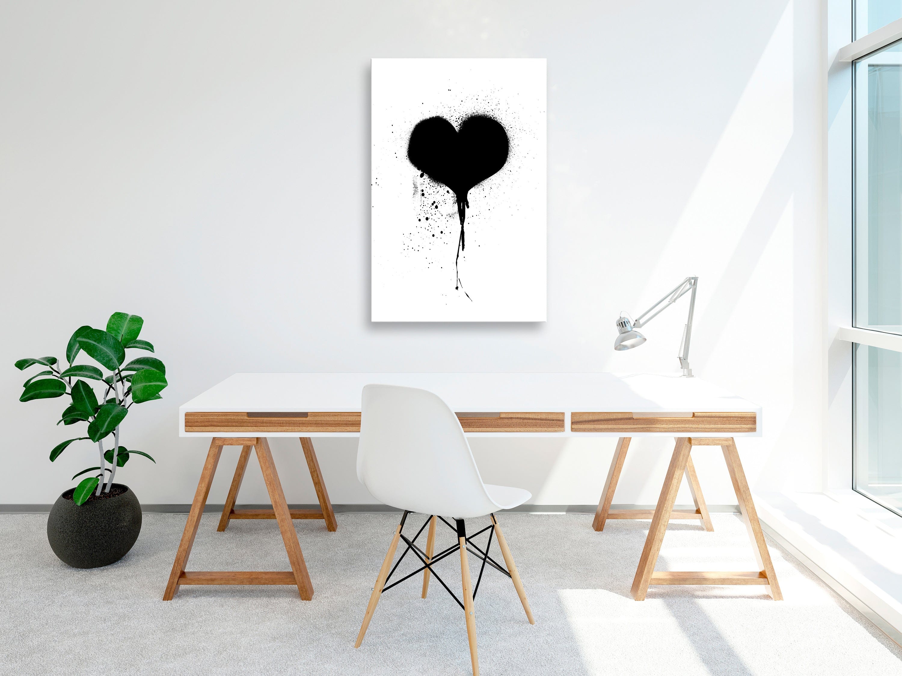 Glezna - Destroyed Heart (1 Part) Vertical Home Trends