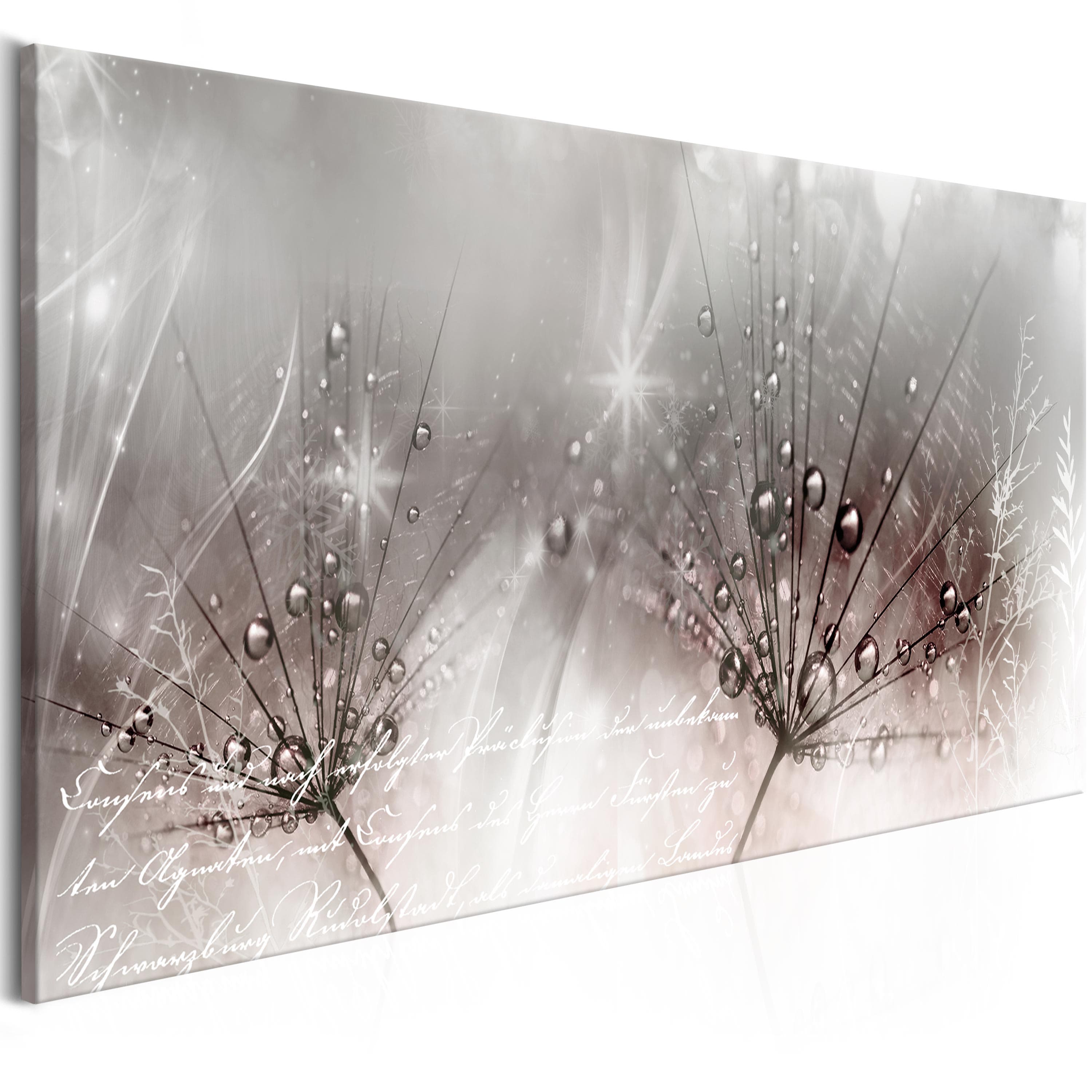 Glezna - Drops of Dew (1 Part) Pink Wide 100x45 Home Trends