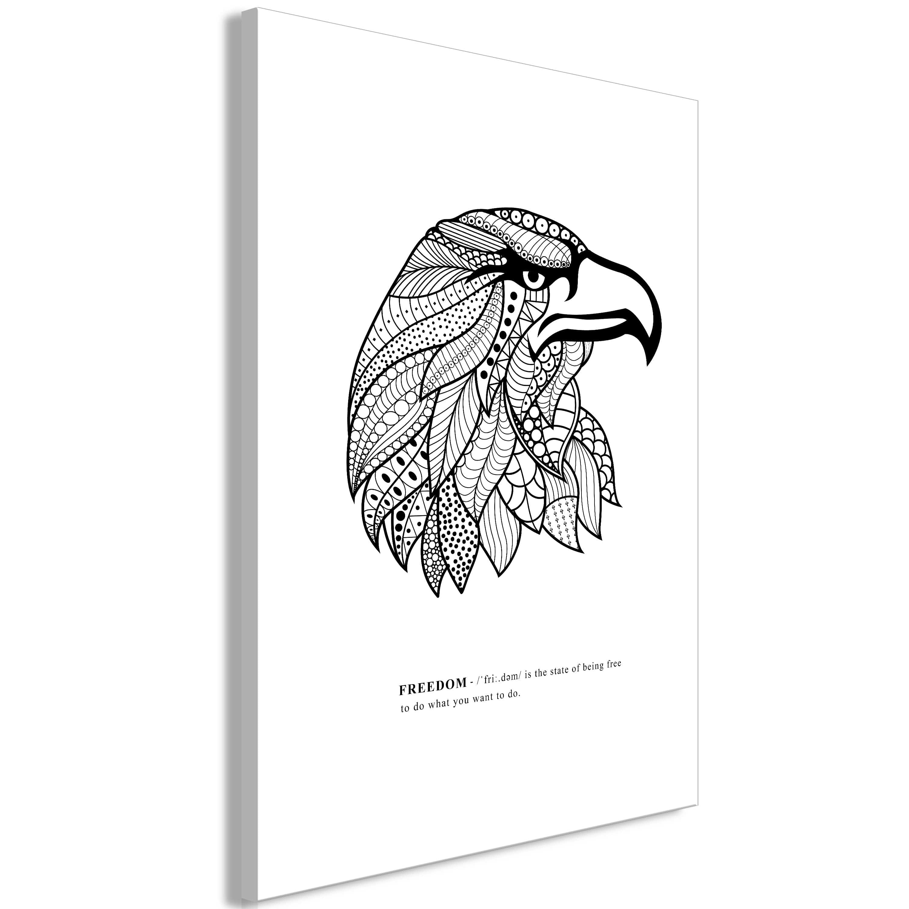 Glezna - Eagle of Freedom (1 Part) Vertical Home Trends