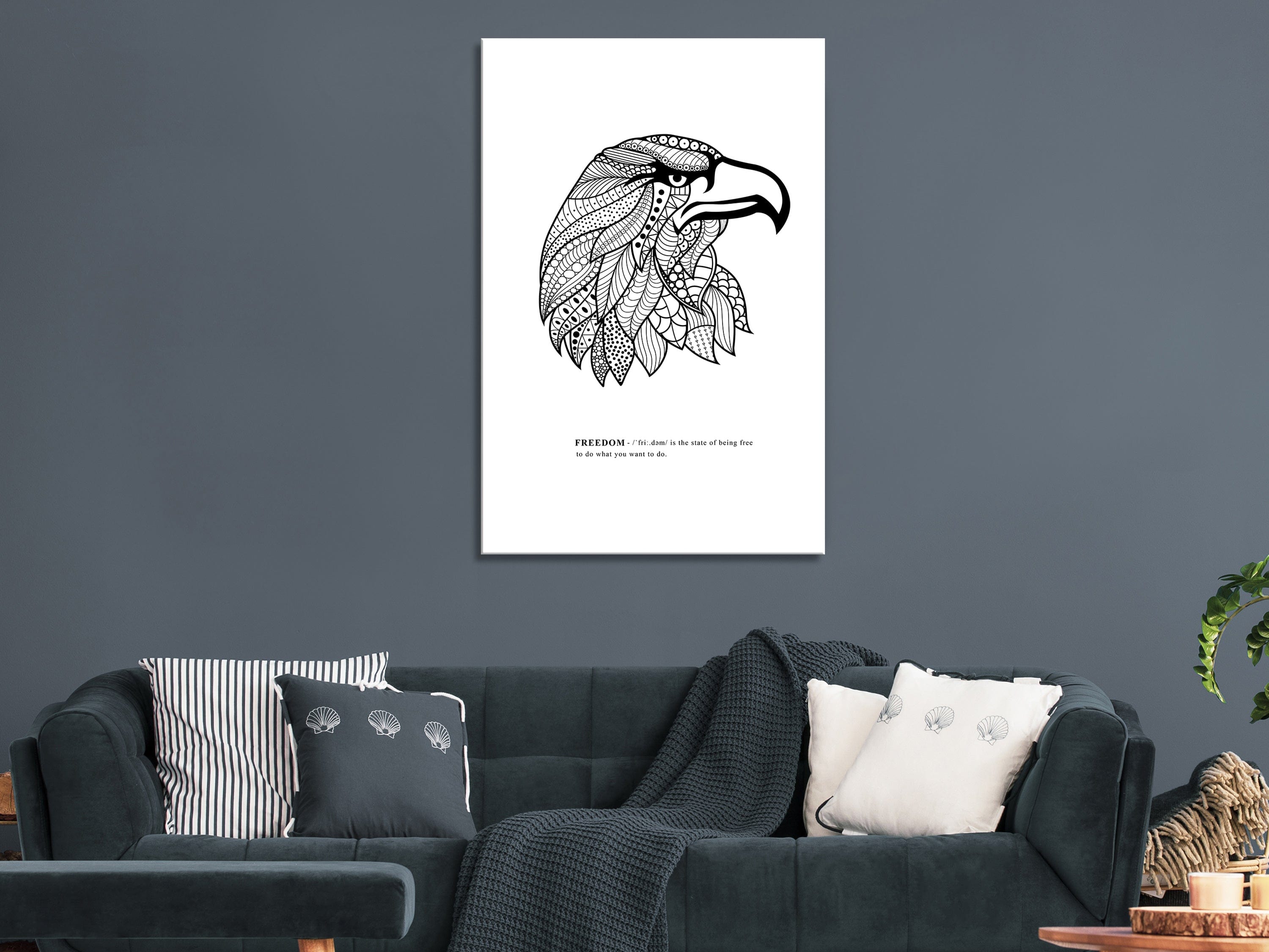 Glezna - Eagle of Freedom (1 Part) Vertical Home Trends
