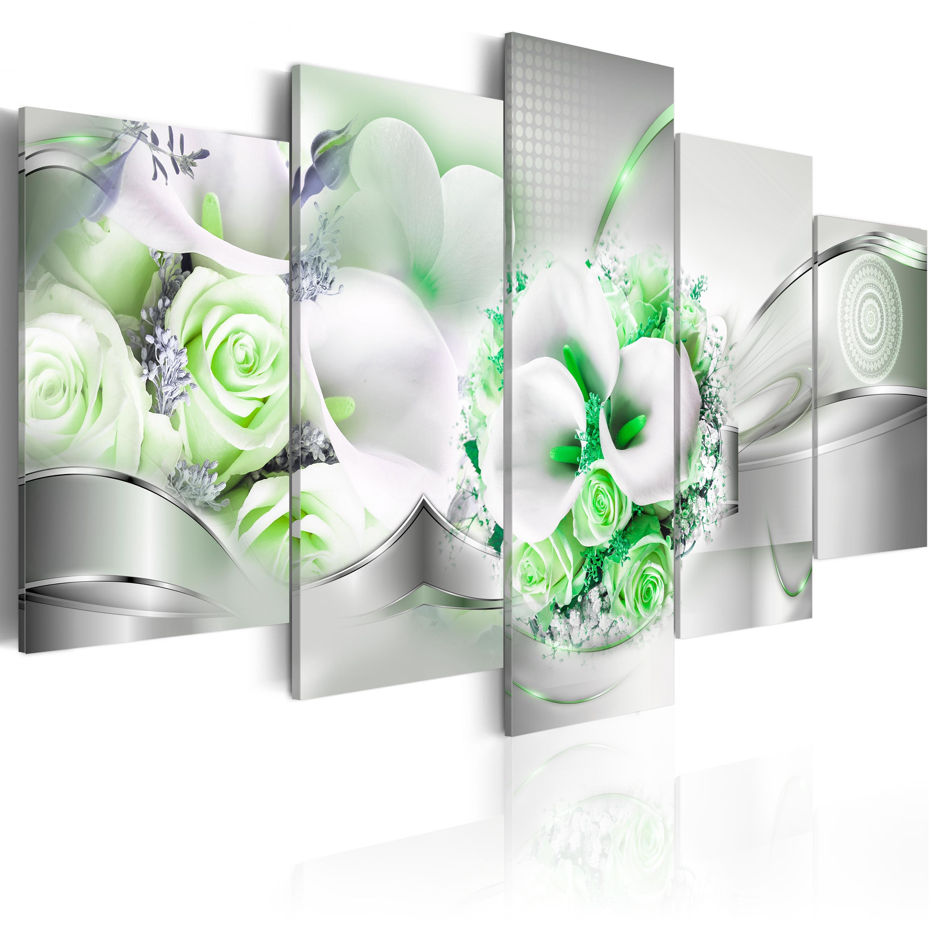 Glezna - Emerald Bouquet Home Trends