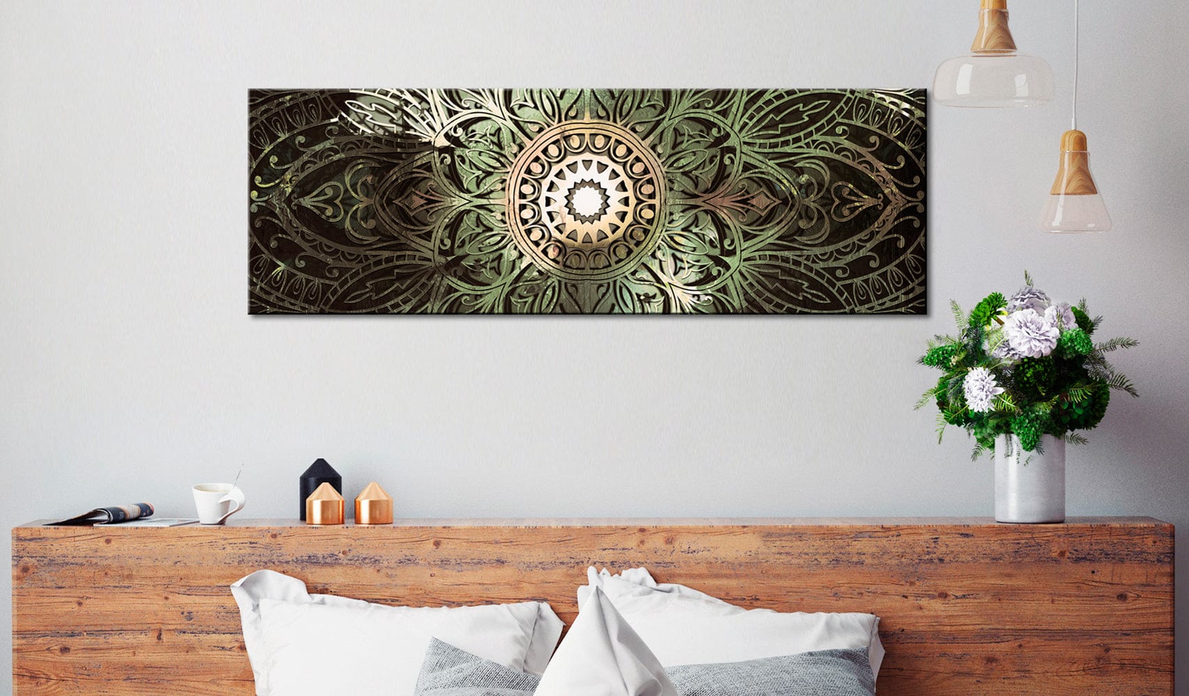 Glezna - Emerald Mandala Home Trends