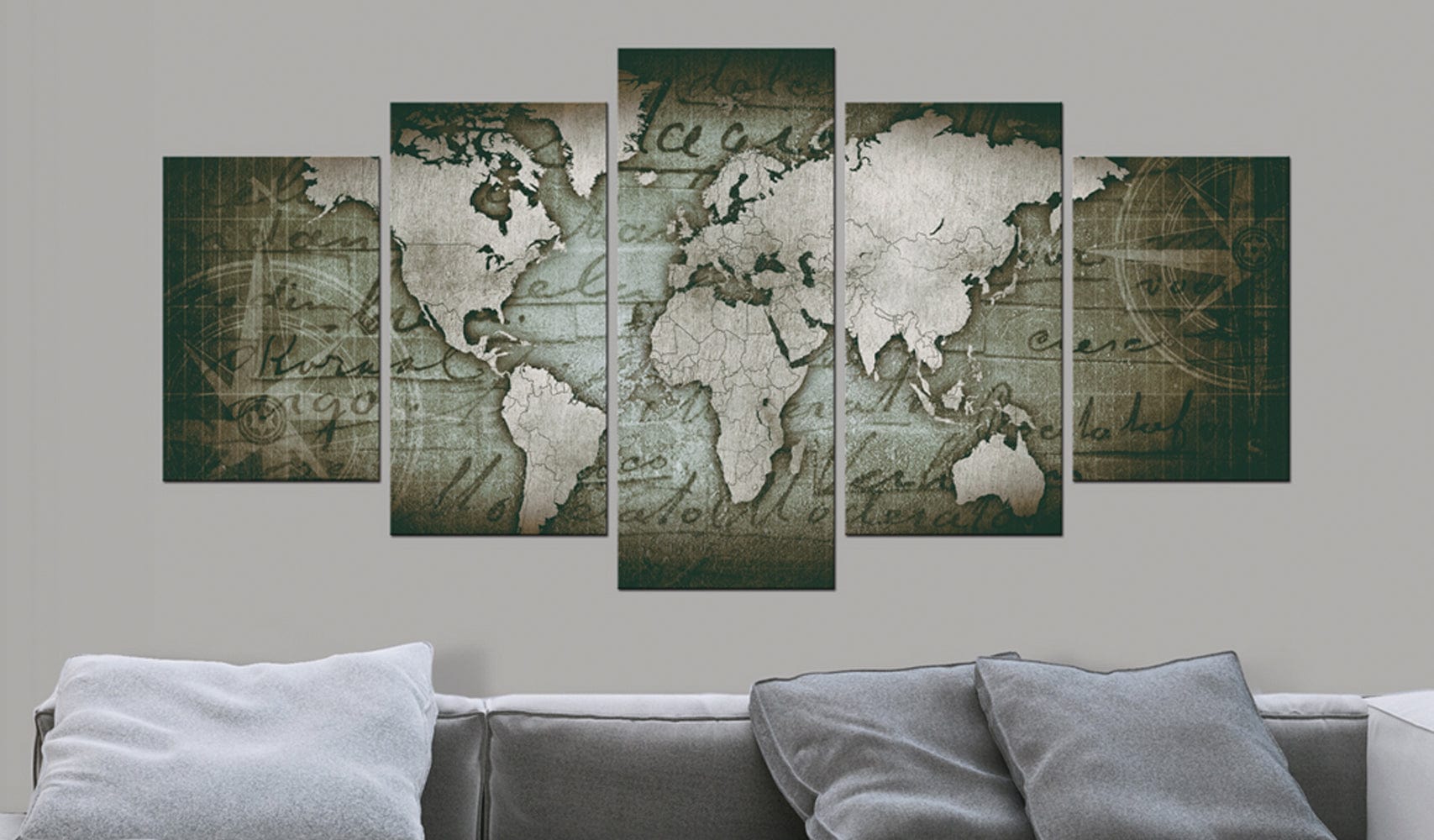 Glezna - Emerald Map Home Trends