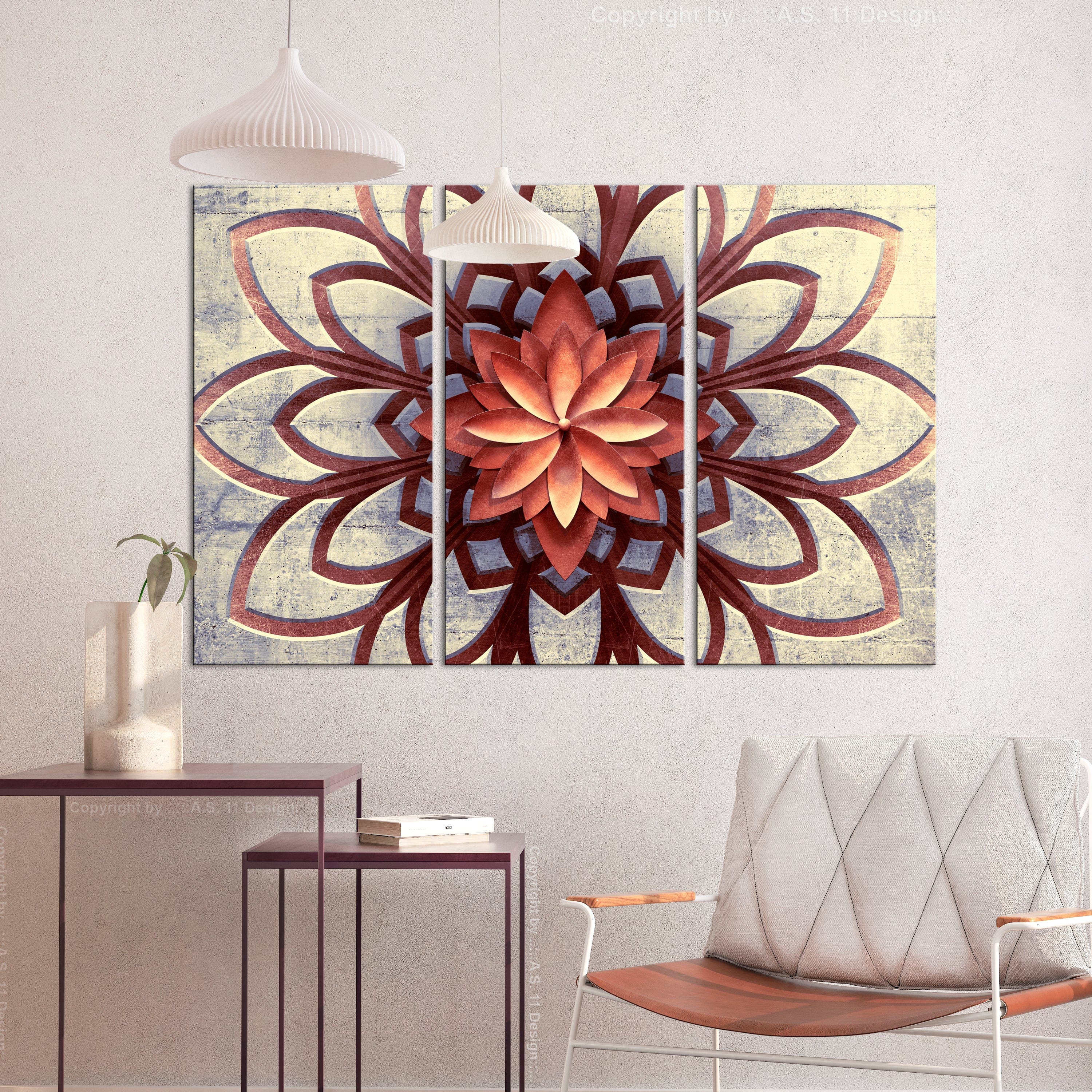 Glezna - Fan (3 Parts) Home Trends