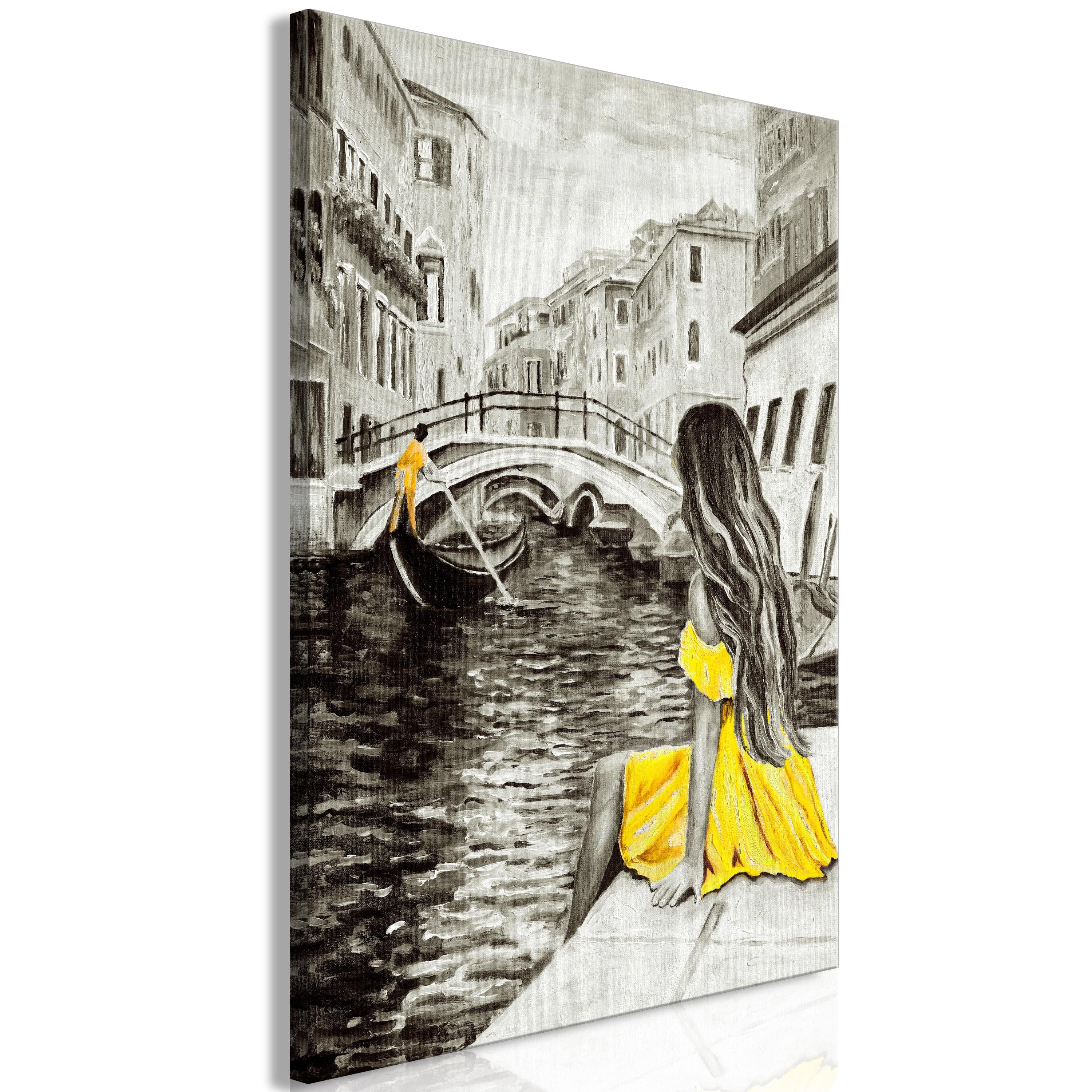 Glezna - Far Dreams (1 Part) Vertical Yellow Home Trends