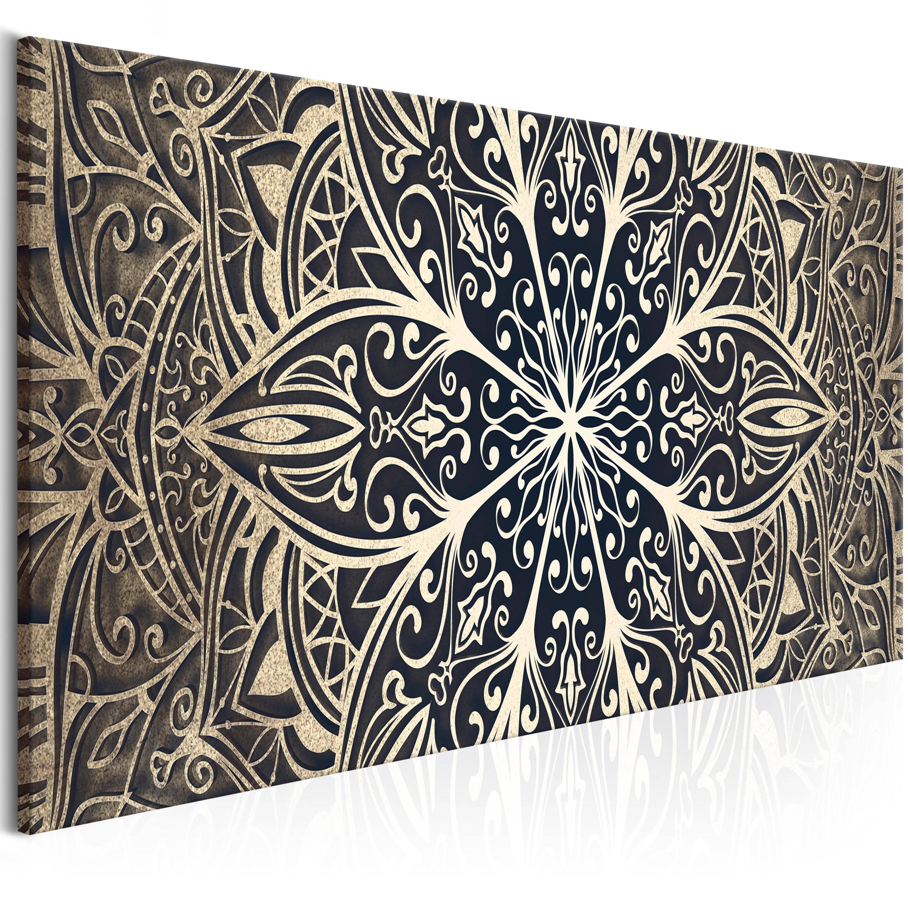 Glezna - Feathers (1 Part) Brown Narrow Home Trends