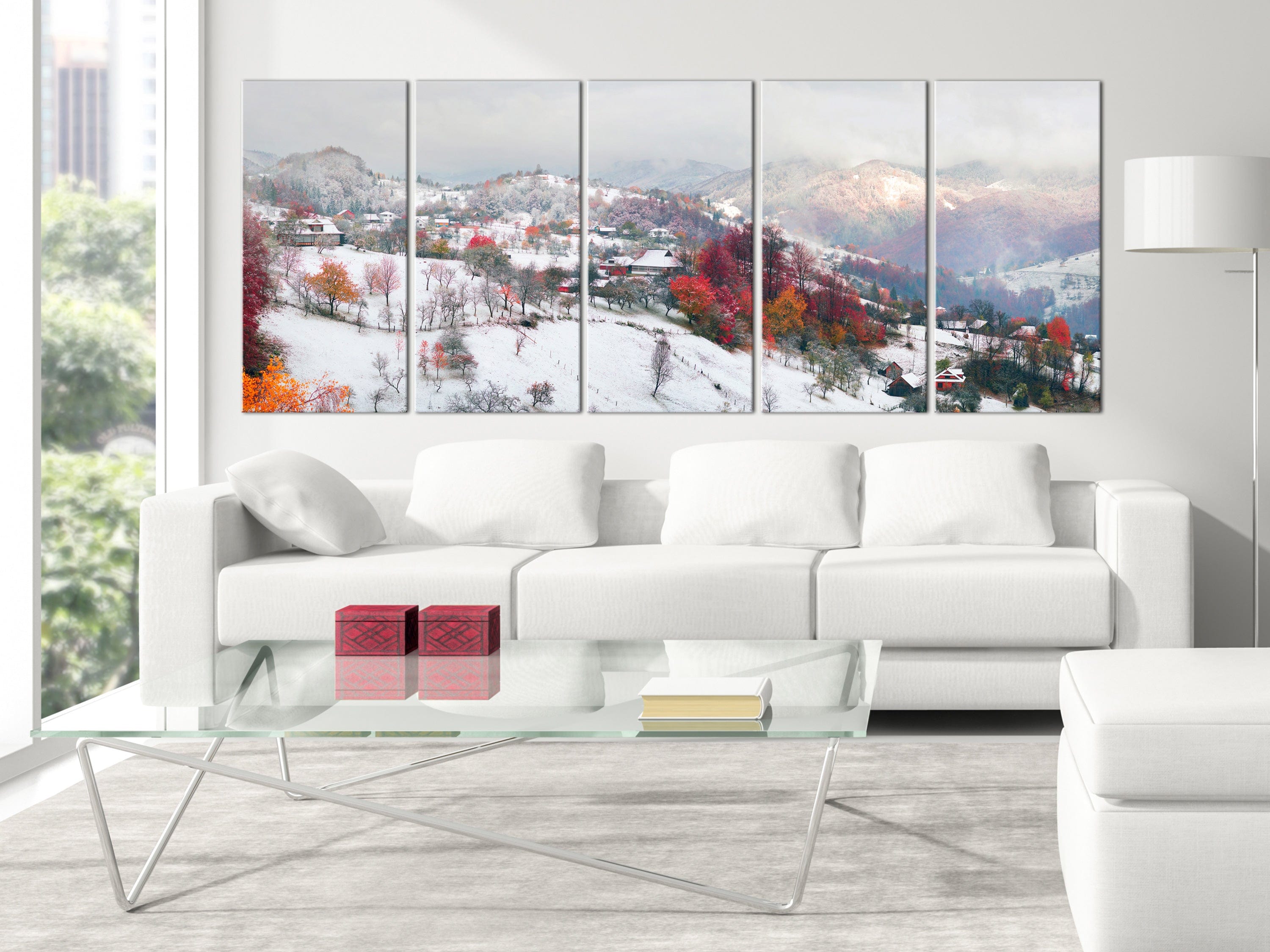 Glezna - First Snow (5 Parts) Narrow Home Trends