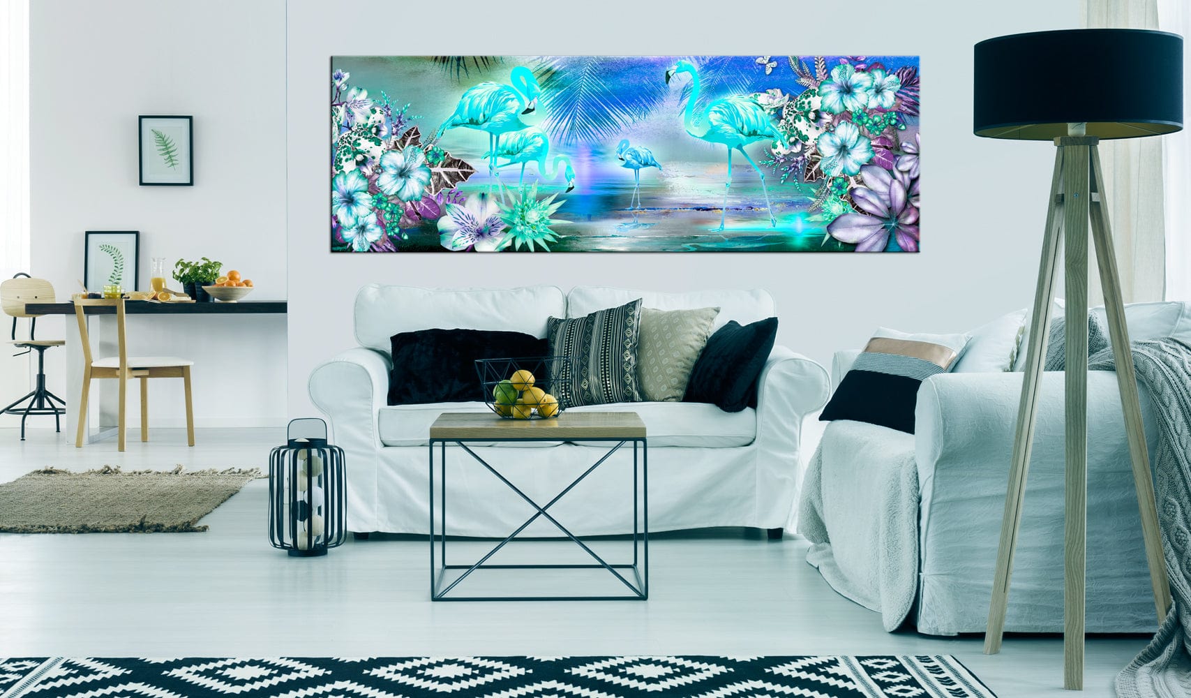 Glezna - Flamingoes by Night Home Trends