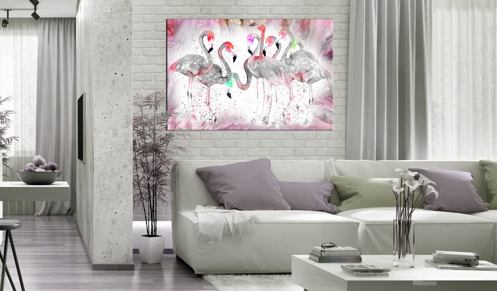 Glezna - Flamingoes Family Home Trends