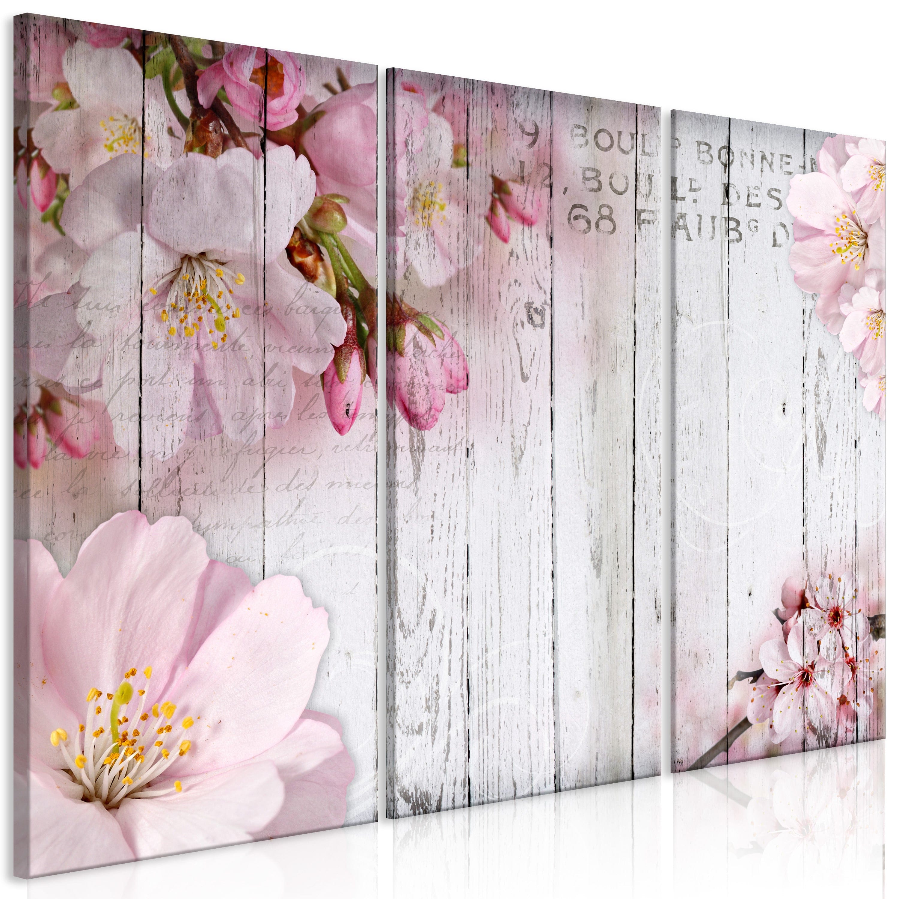 Glezna - Flowers on Boards (3 Parts) Home Trends