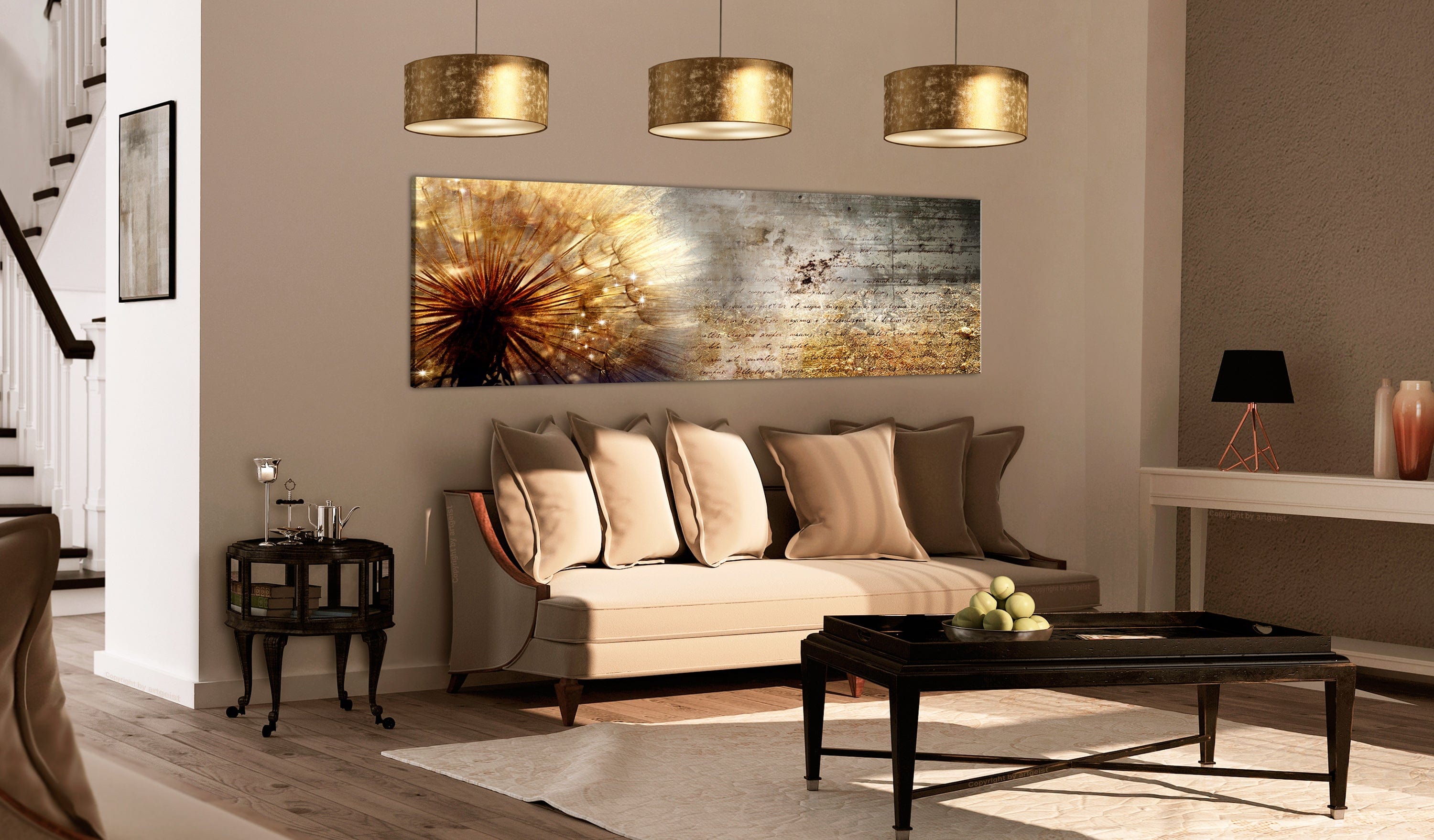 Glezna - Golden Dandelion Home Trends