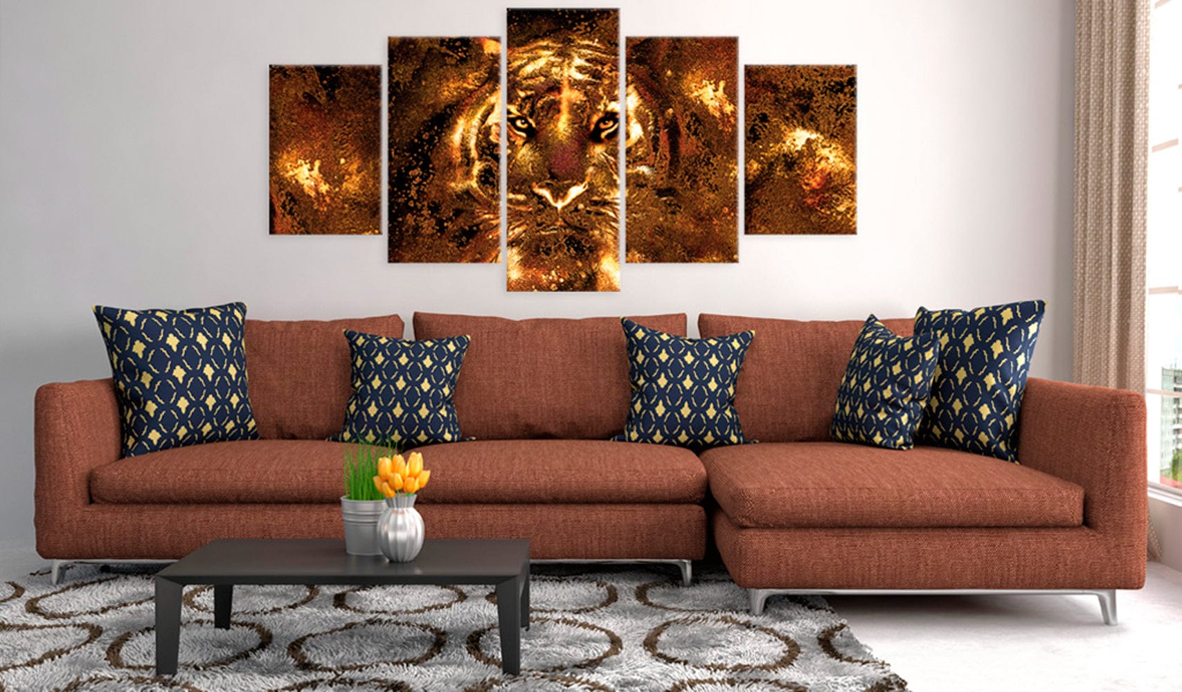 Glezna - Golden Tiger Home Trends
