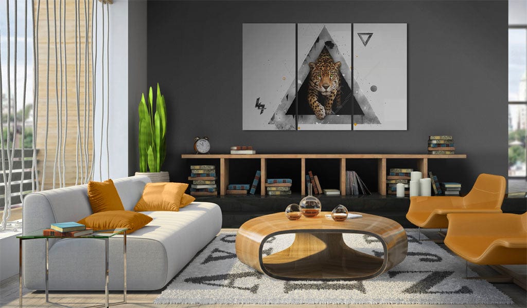 Glezna - Green-eyed cheetah Home Trends