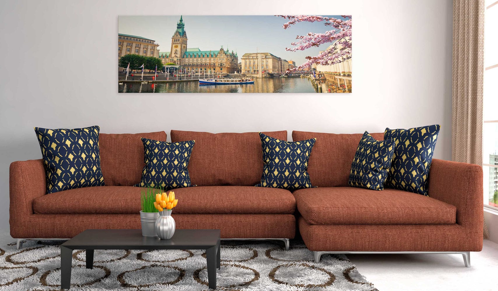 Glezna - Hamburg Town Hall Home Trends