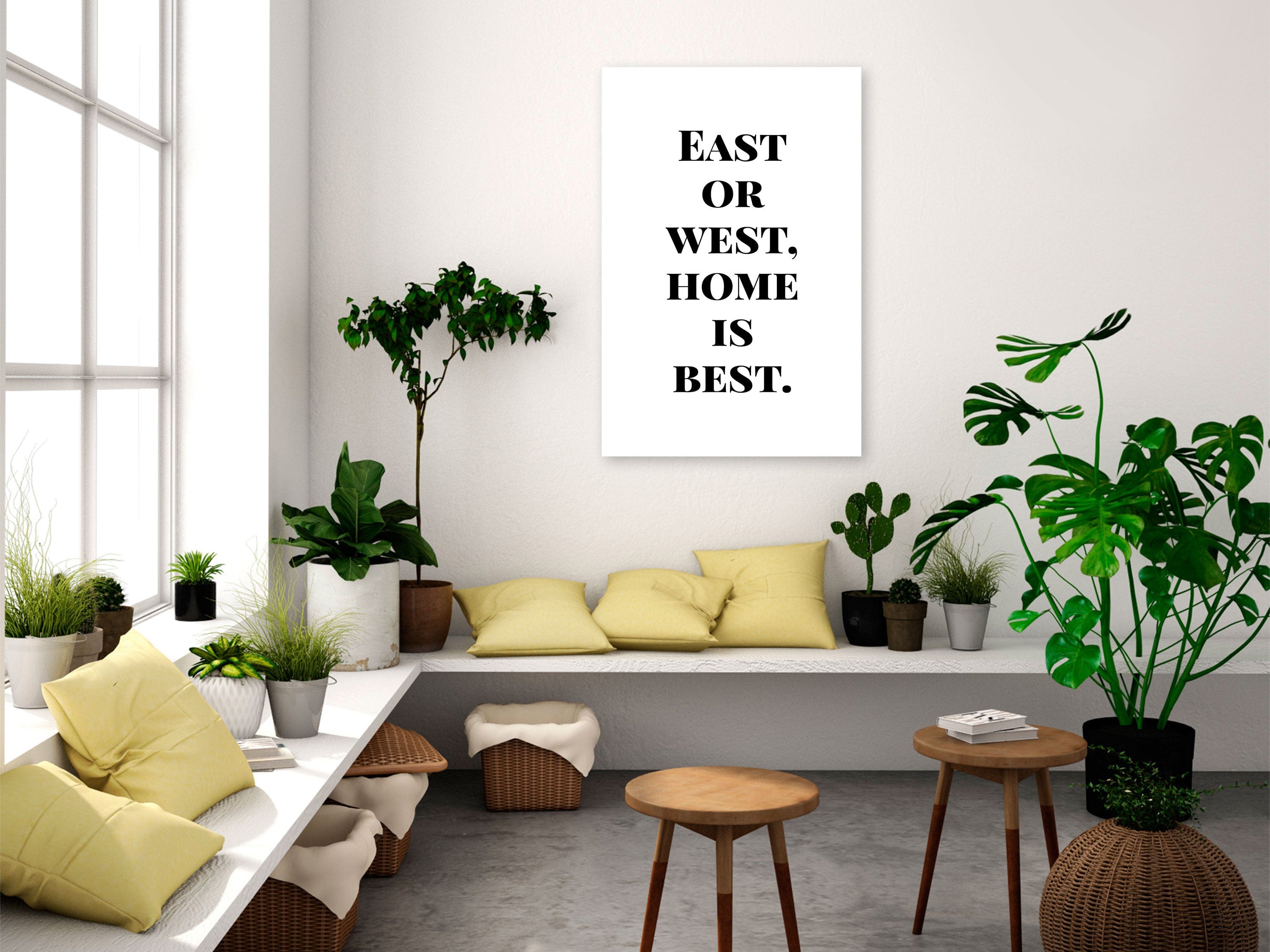 Glezna - Home Is Best (1 Part) Vertical Home Trends