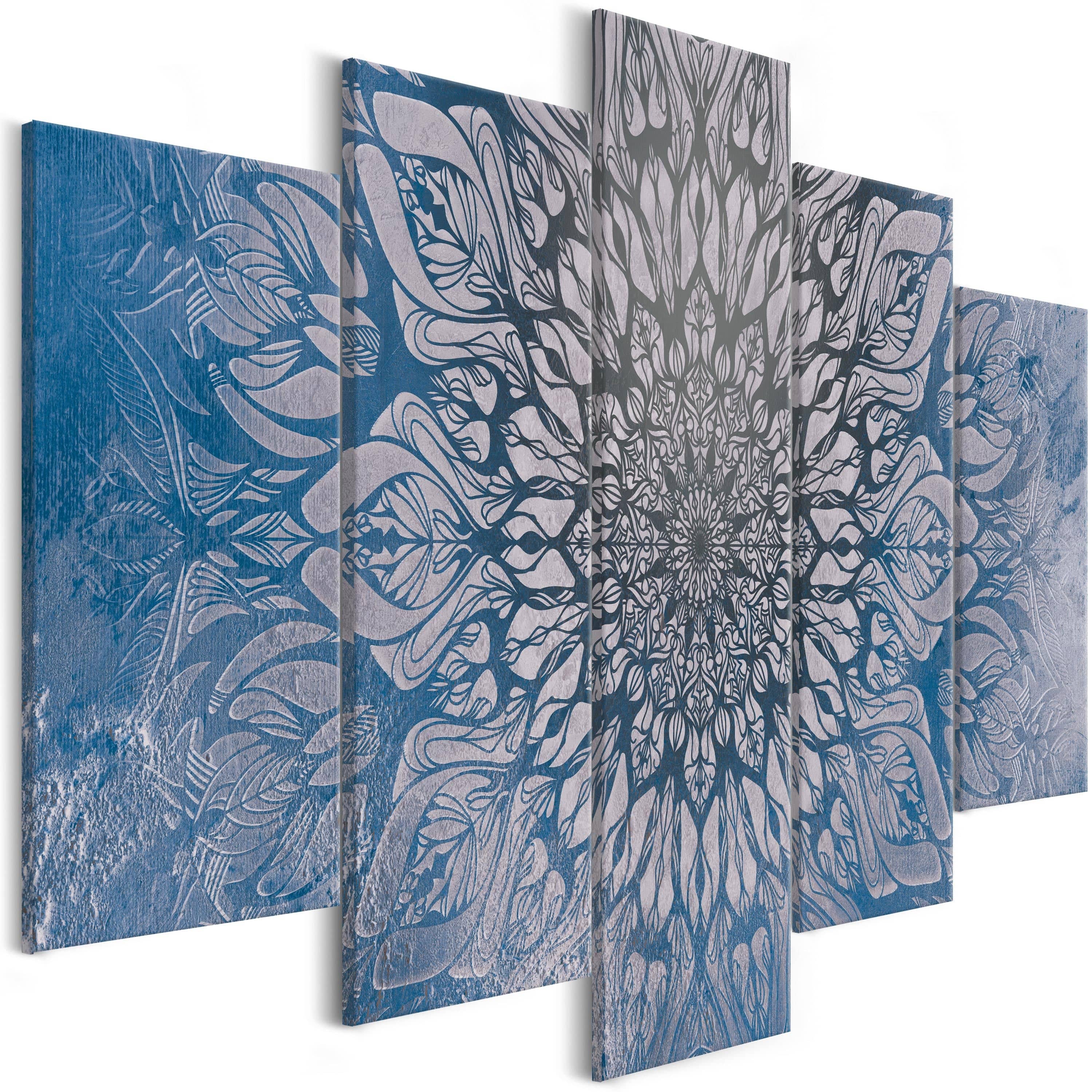 Glezna - Hypnosis (5 Parts) Blue Wide Home Trends