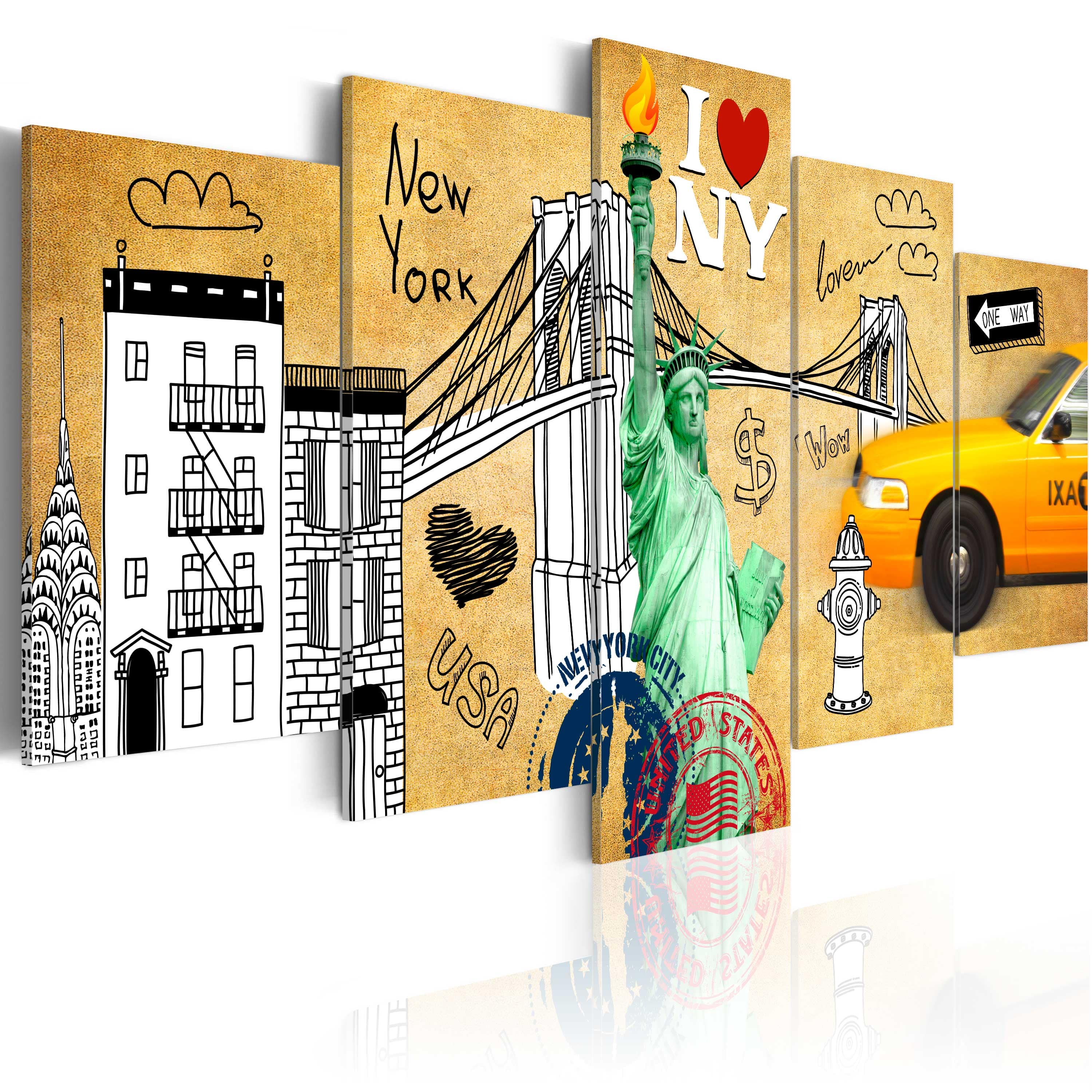 Glezna - I love New Jork City Home Trends