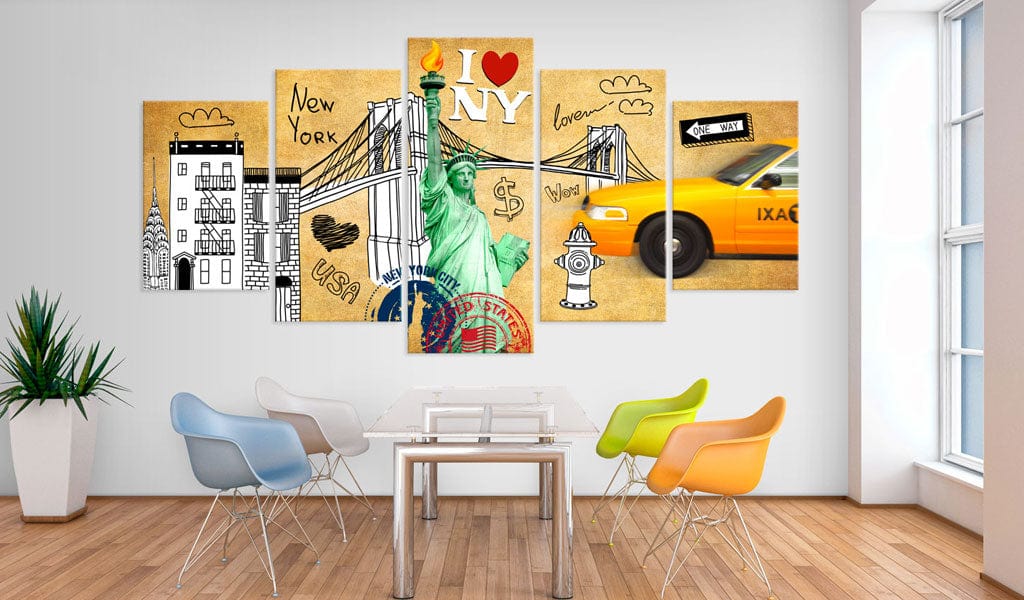 Glezna - I love New Jork City Home Trends