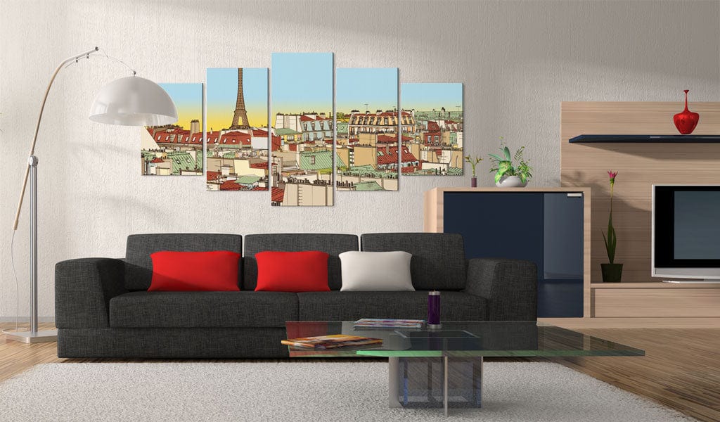 Glezna - Idyllic parisian picture Home Trends