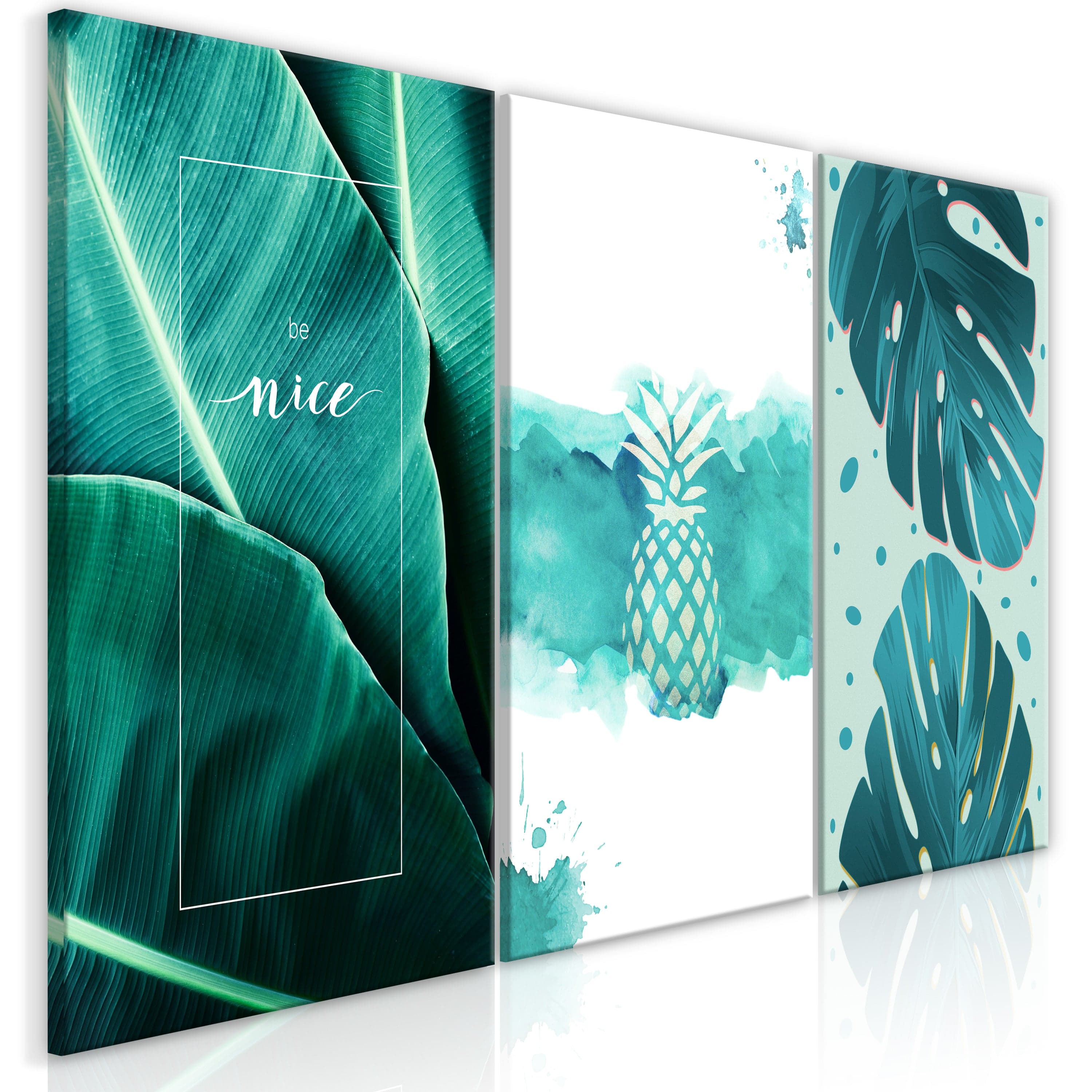 Glezna - Intense Lagoon (3 Parts) 120x60 Home Trends