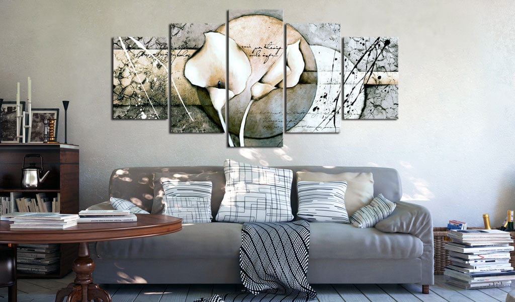 Glezna - Kallu lilijas noslēpums, pelēka krasā Home Trends