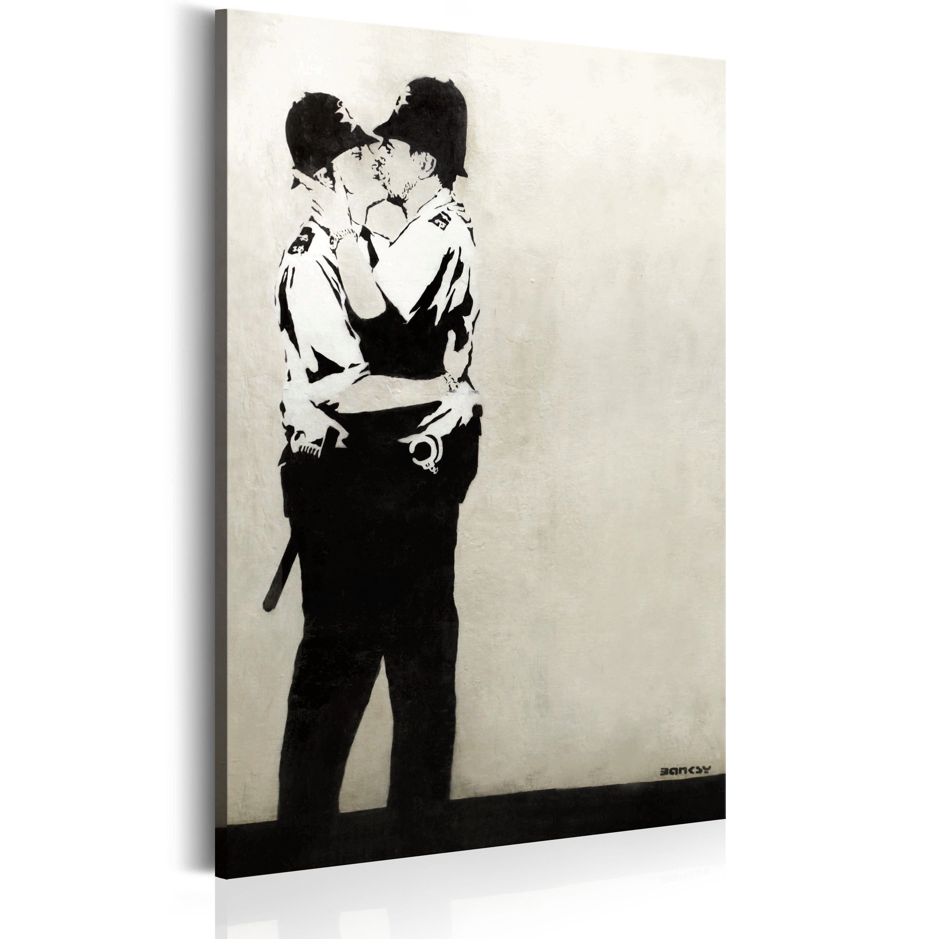 Glezna - Kissing Coppers by Banksy Home Trends
