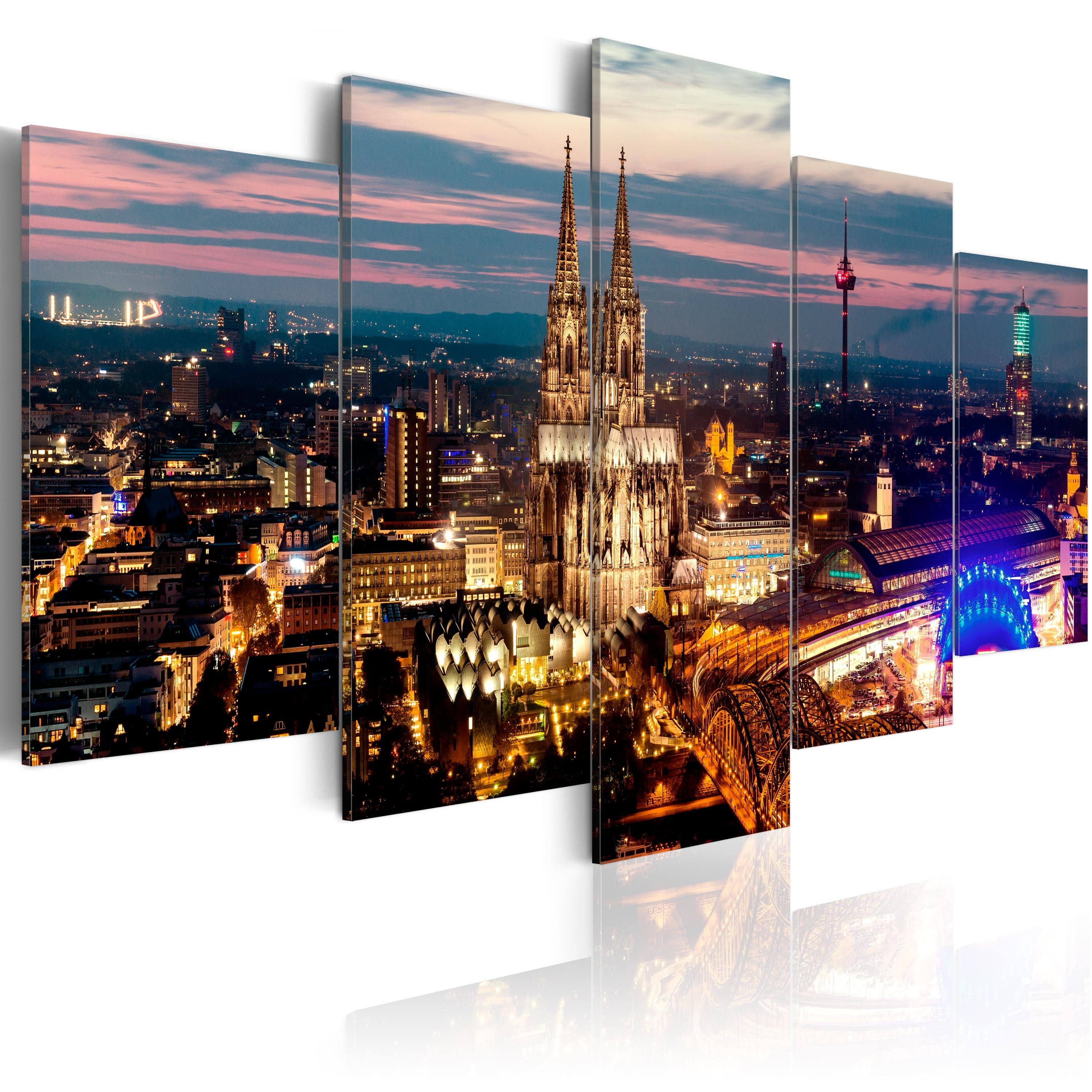 Glezna - Koeln_ Night Panorama Home Trends