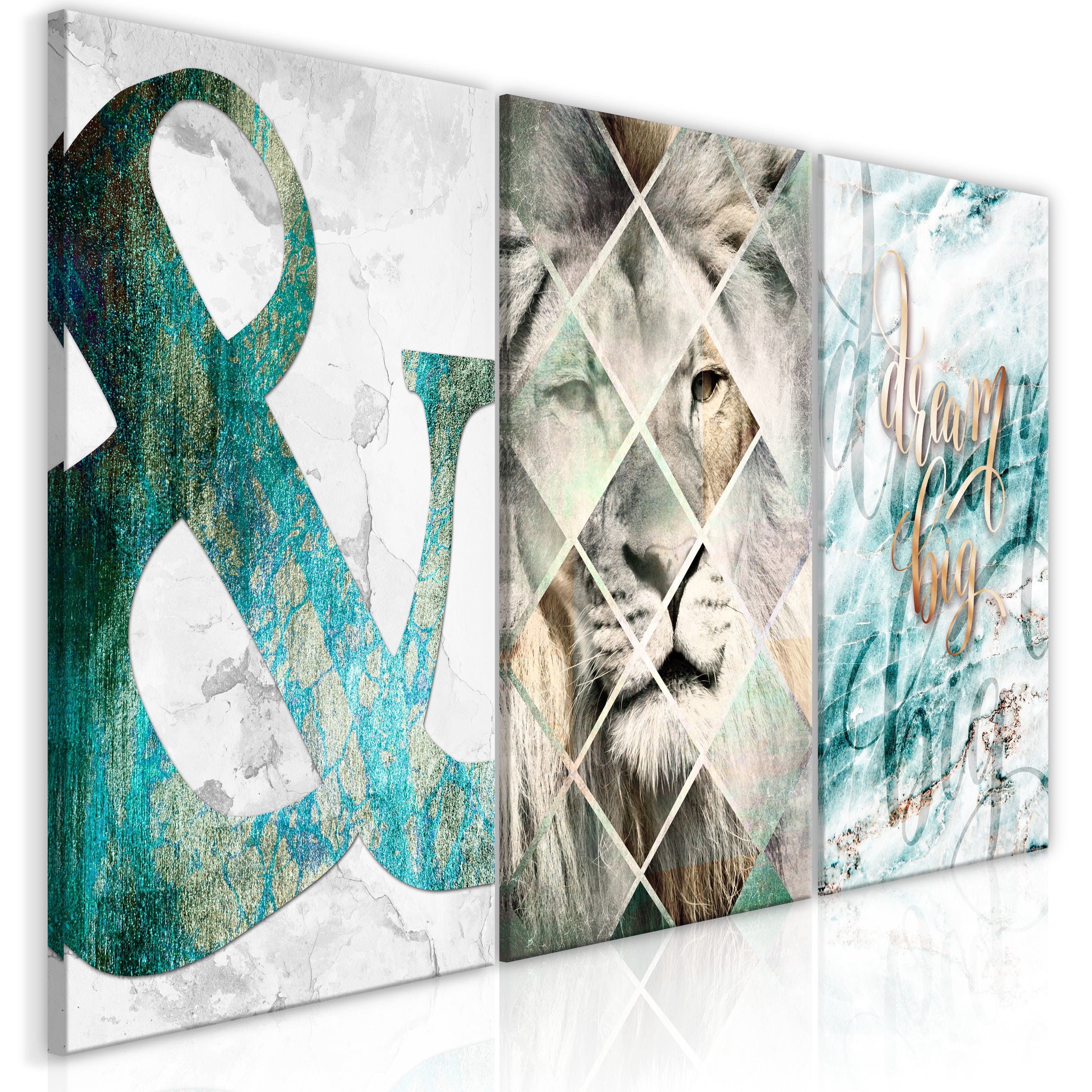Glezna - Lion Dreams (3 Part) Home Trends