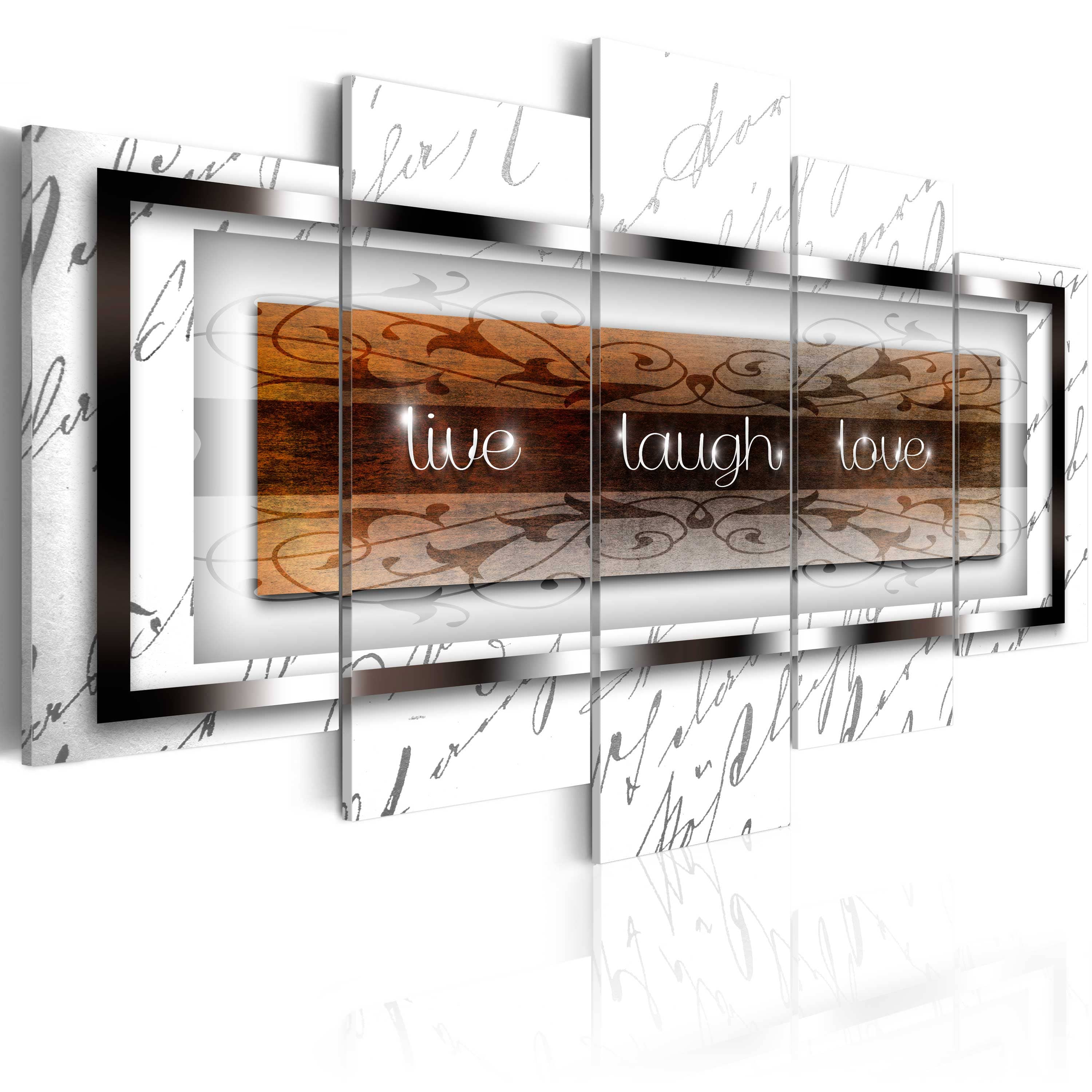 Glezna - live, laugh, love - white Home Trends
