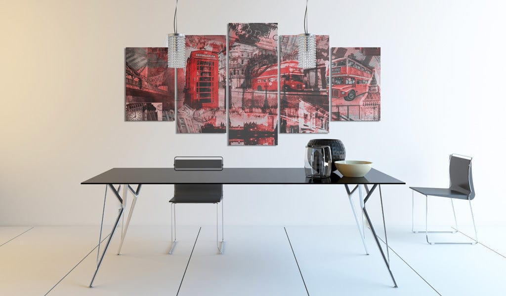 Glezna - London collage - 5 pieces Home Trends