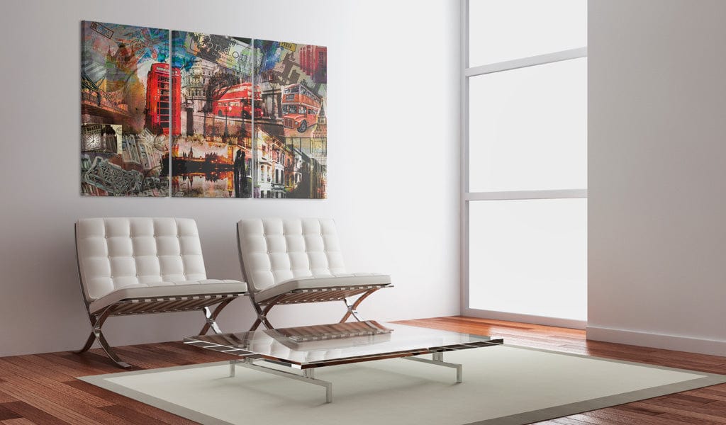 Glezna - London collage - triptych Home Trends