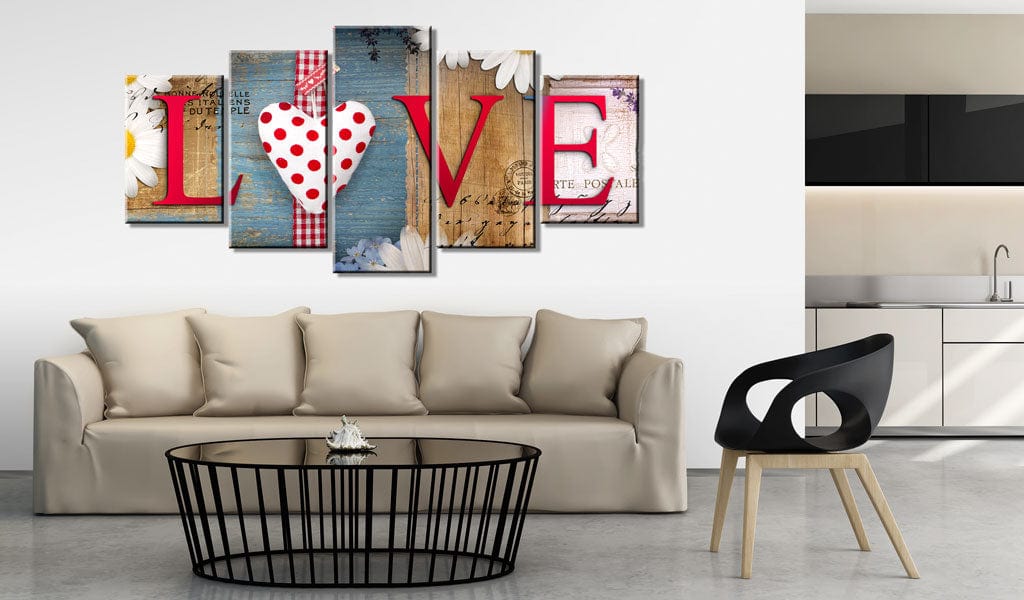 Glezna - LOVE - handmade Home Trends