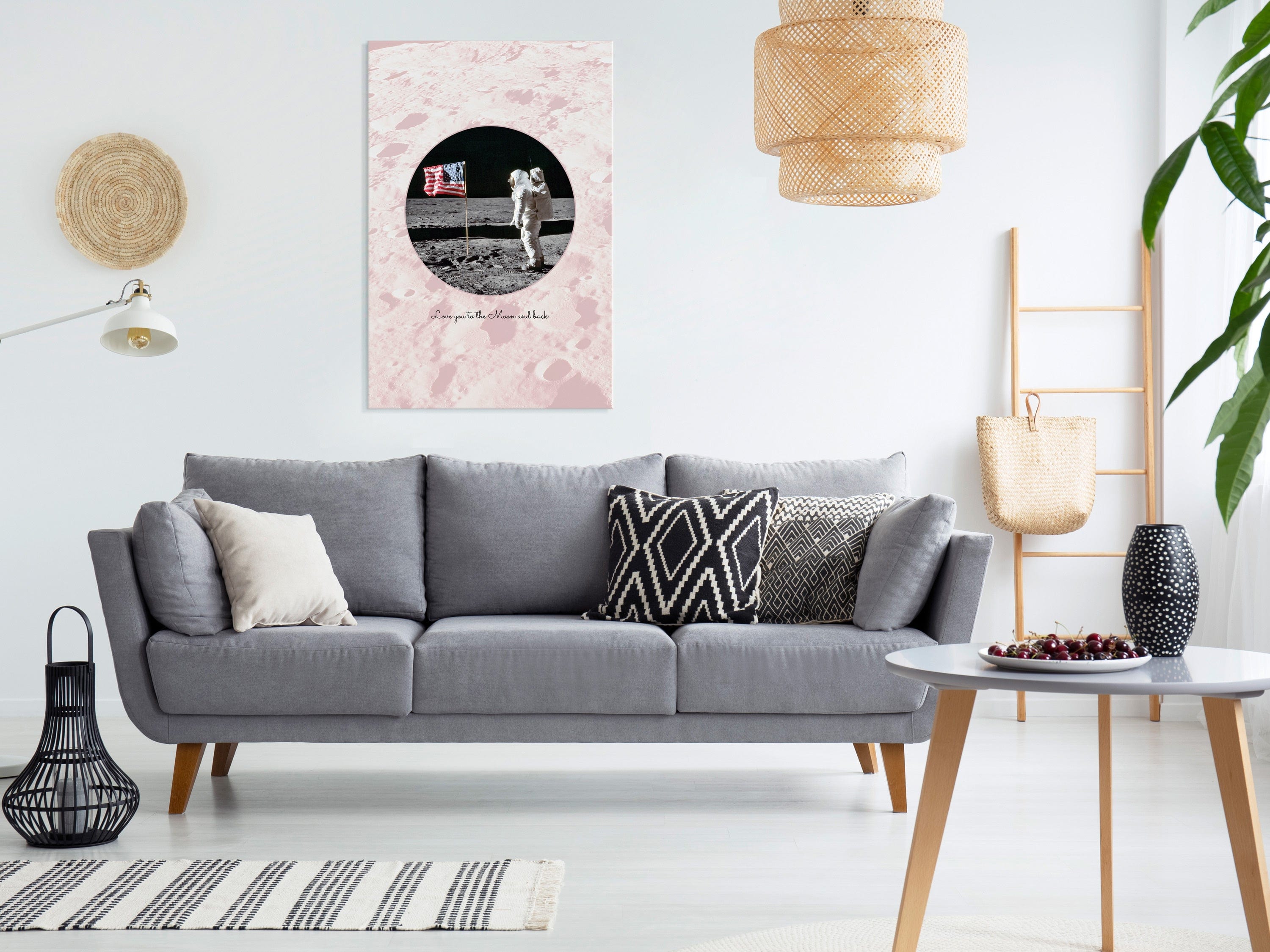 Glezna - Love You to the Moon and Back (1 Part) Vertical Home Trends