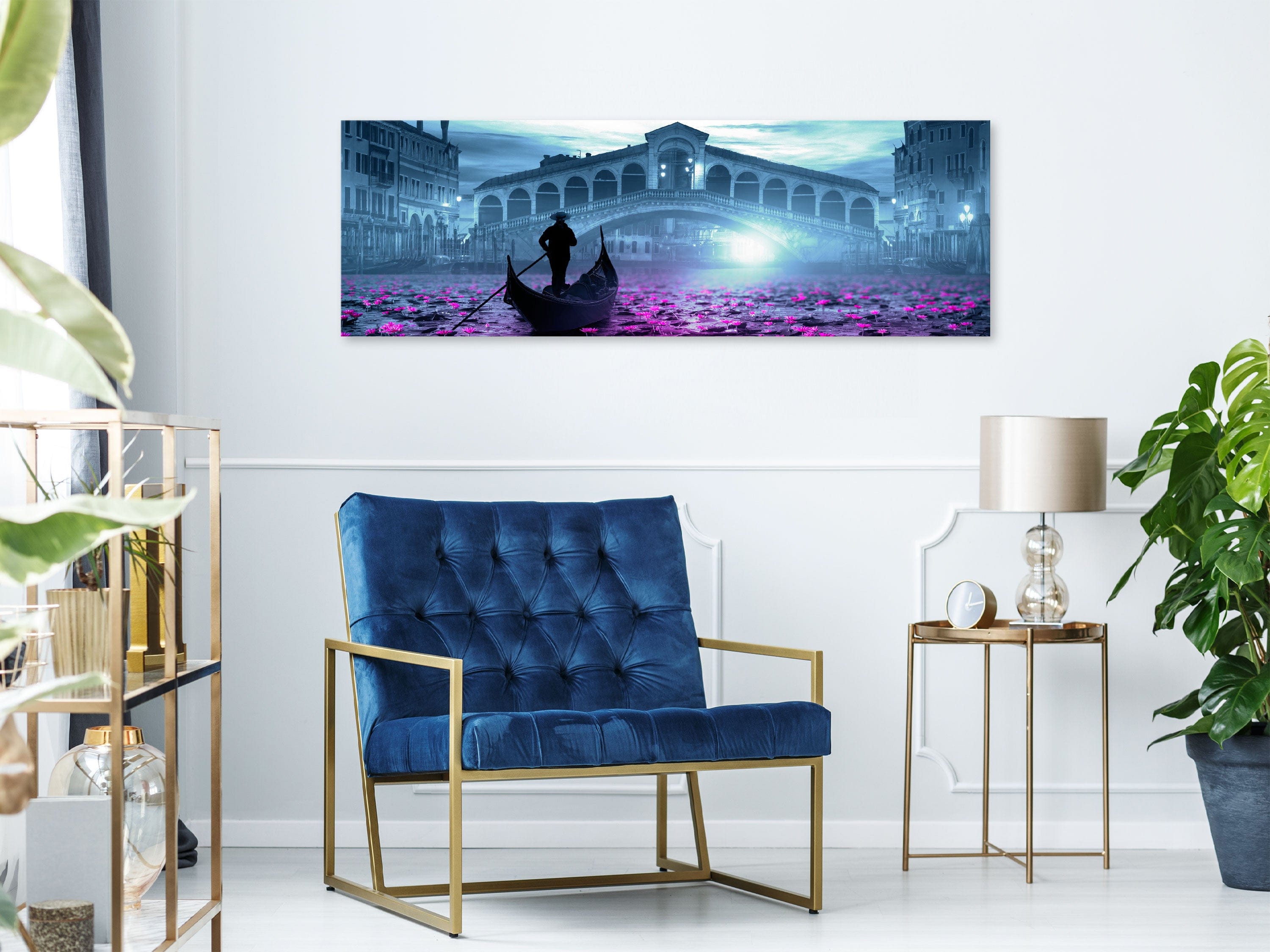 Glezna - Magic Venice (1 Part) Narrow Blue Home Trends