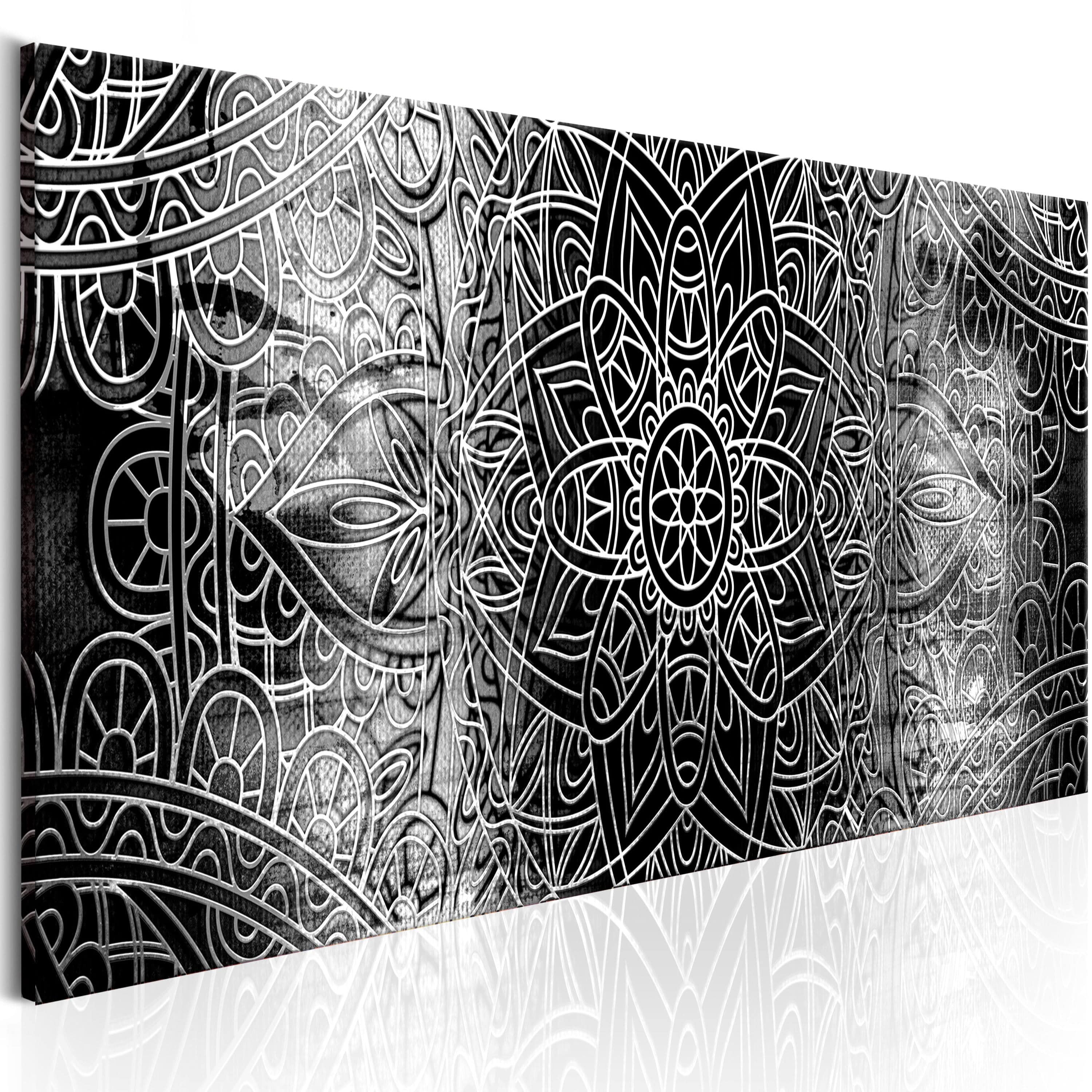 Glezna - Mandala_ Grey Depths Home Trends