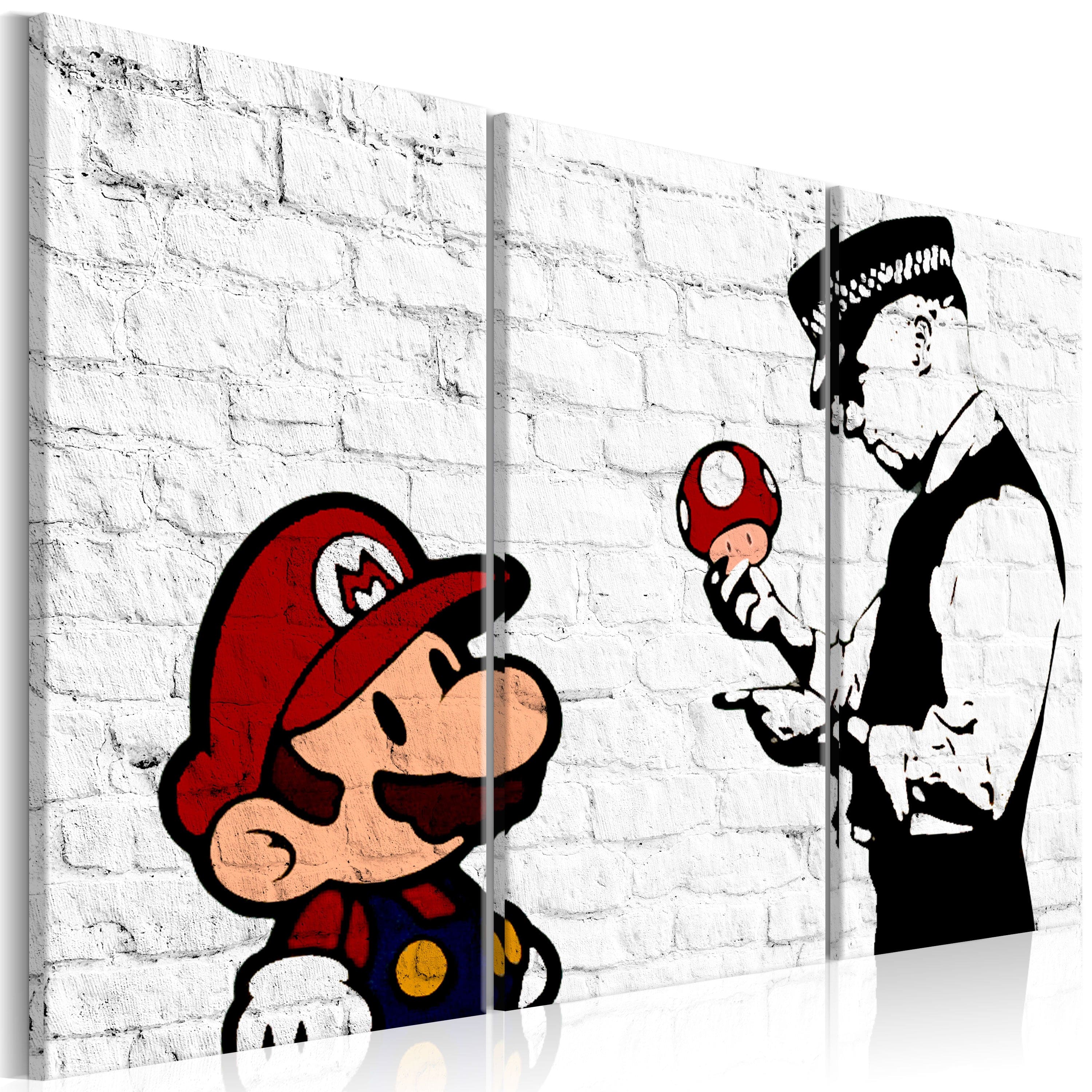 Glezna - Mario Bros (Banksy) Home Trends