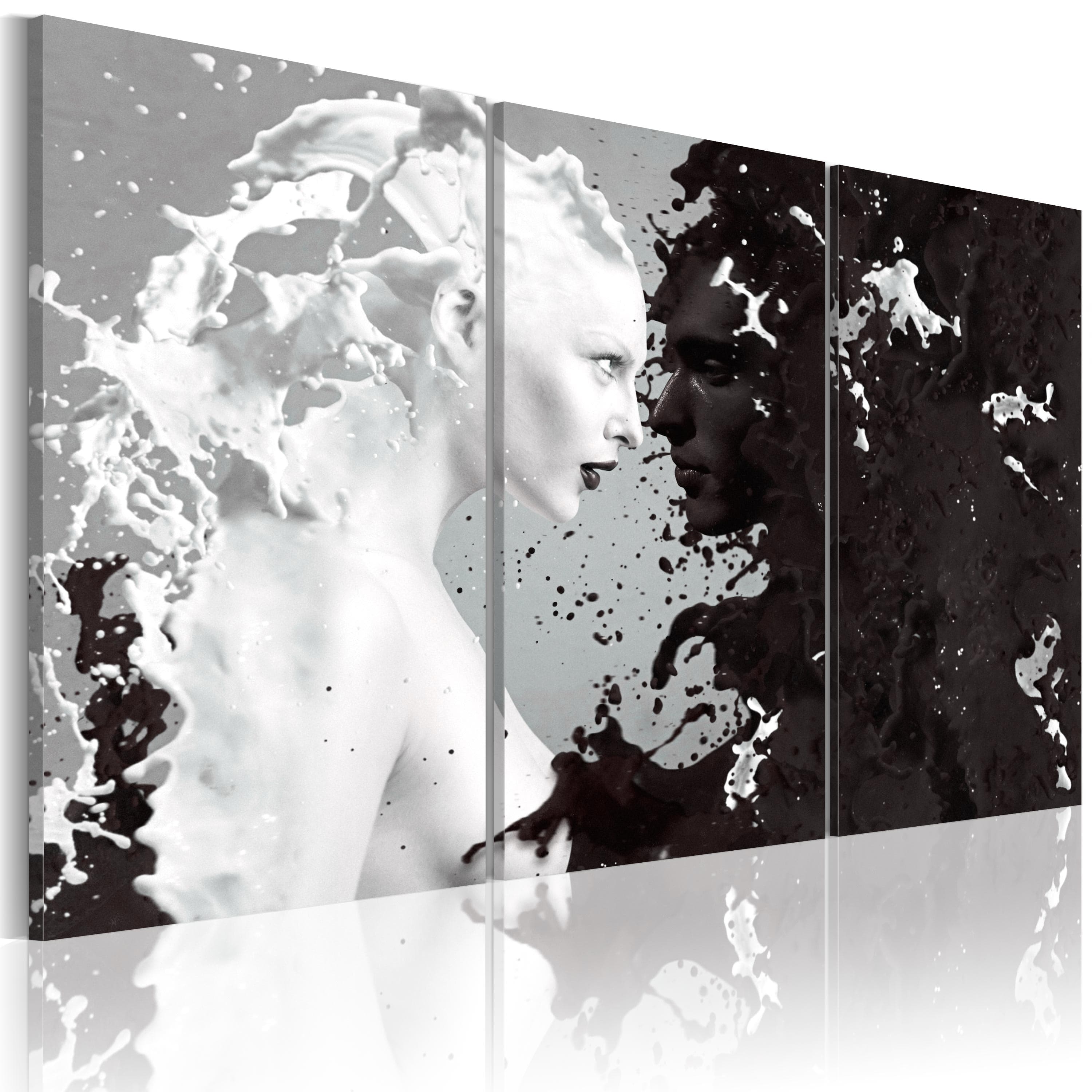 Glezna - Milk & Choco - triptych Home Trends