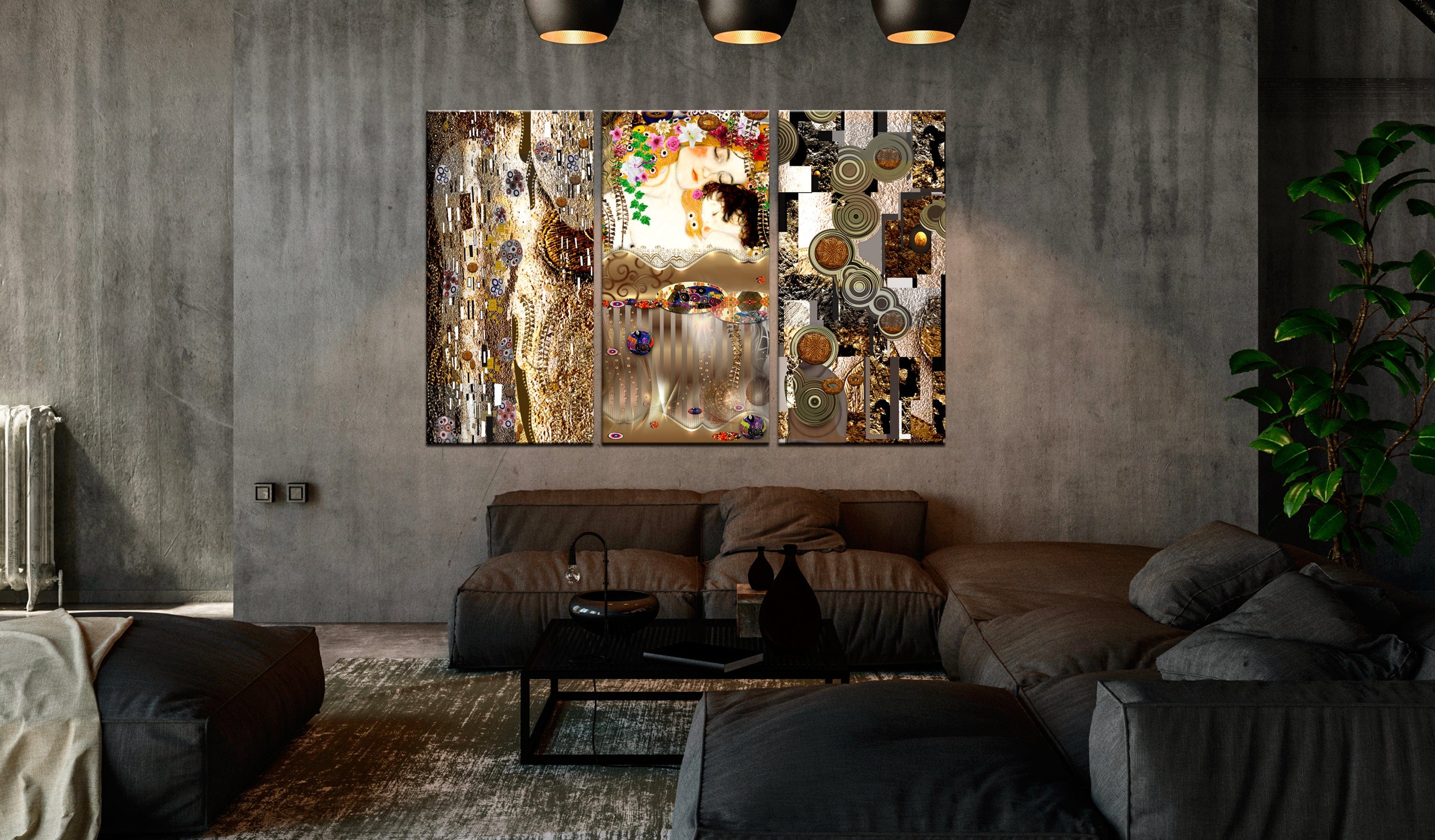 Glezna - Mom with Child (3 Parts) Home Trends