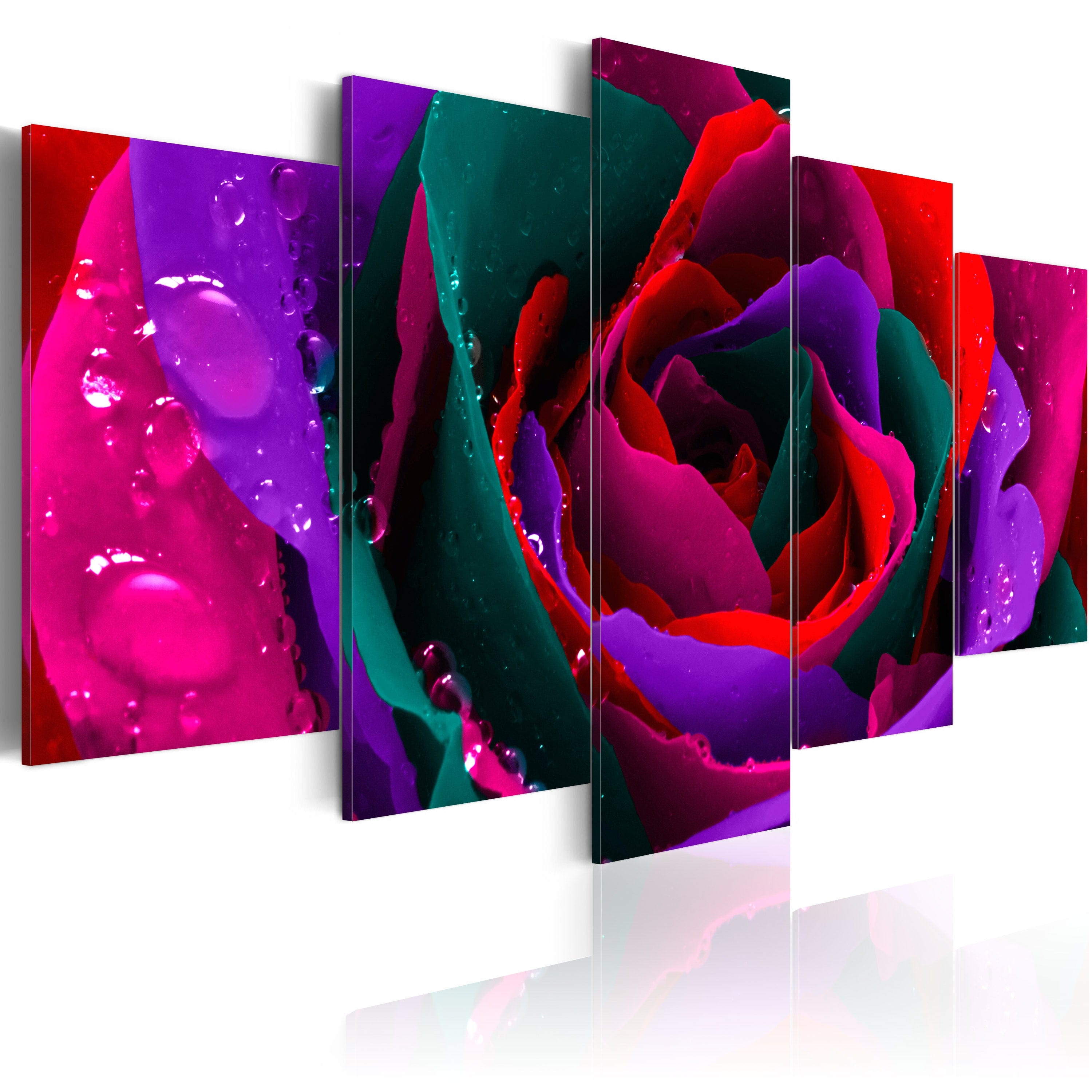 Glezna - Multicoloured rose Home Trends