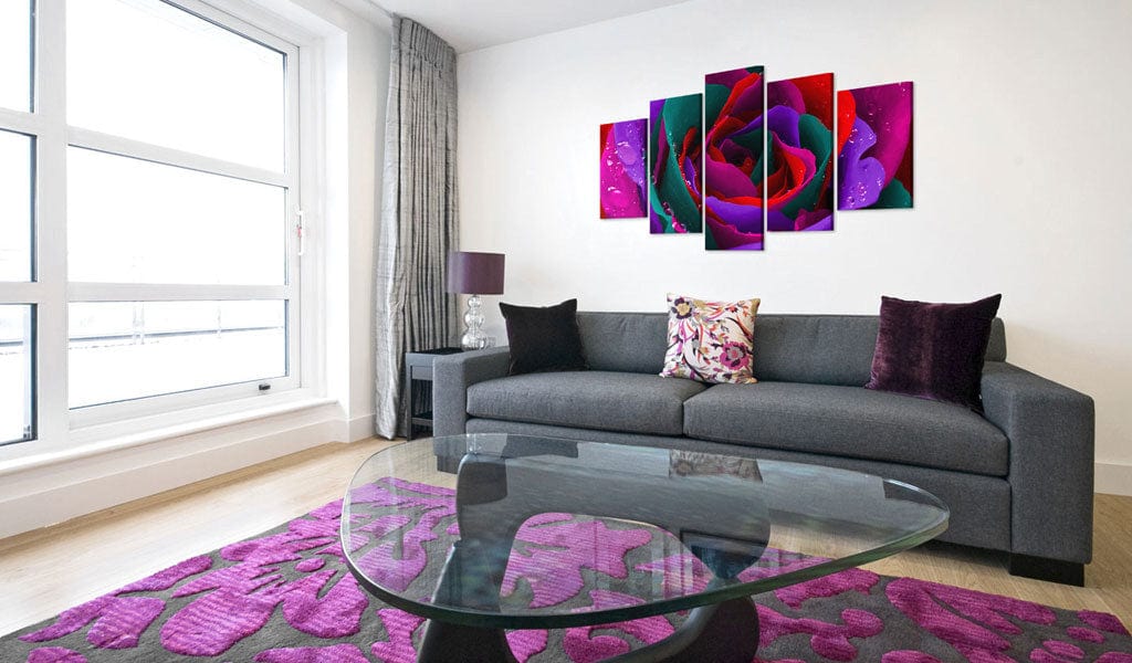 Glezna - Multicoloured rose Home Trends