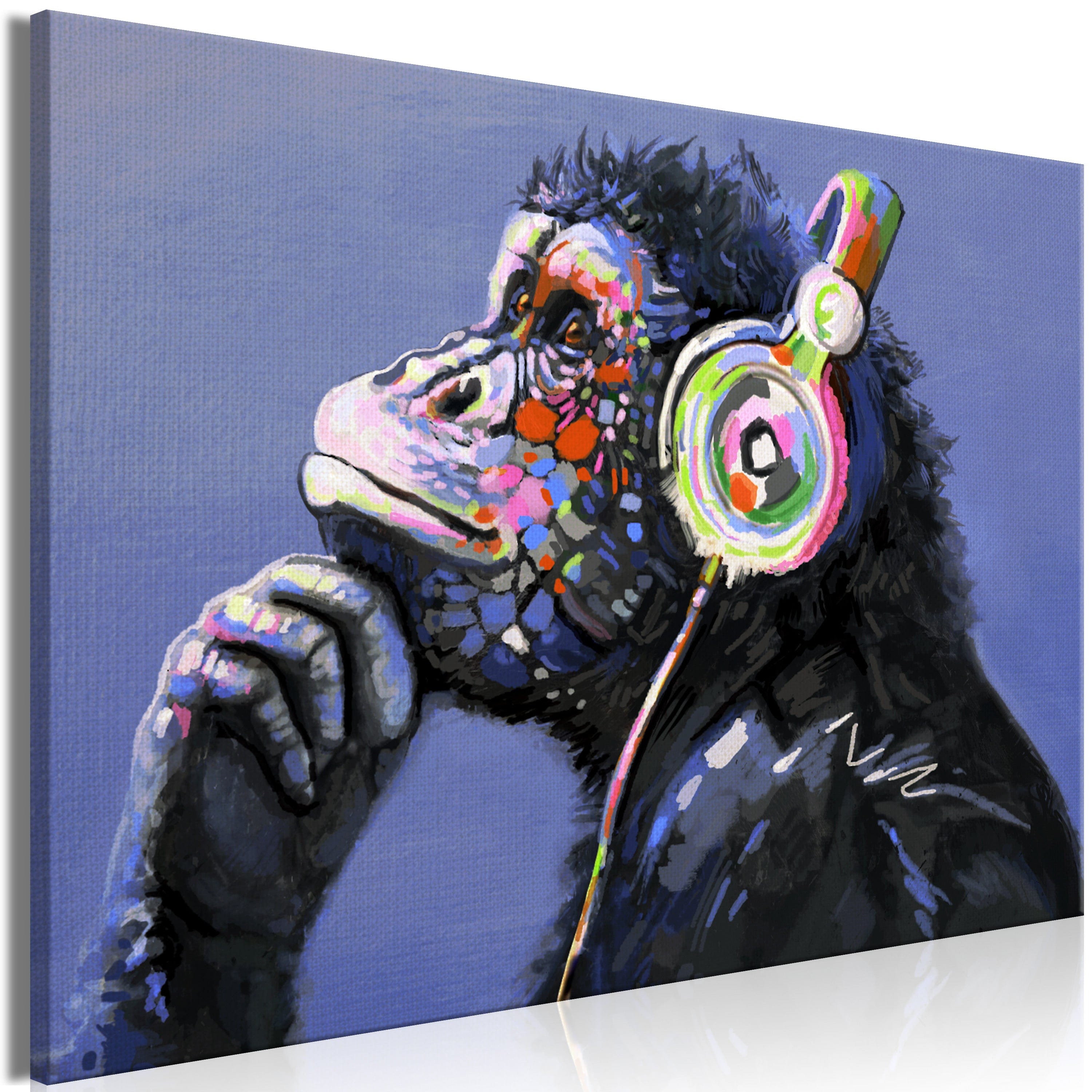 Glezna - Musical Monkey (1 Part) Wide Home Trends