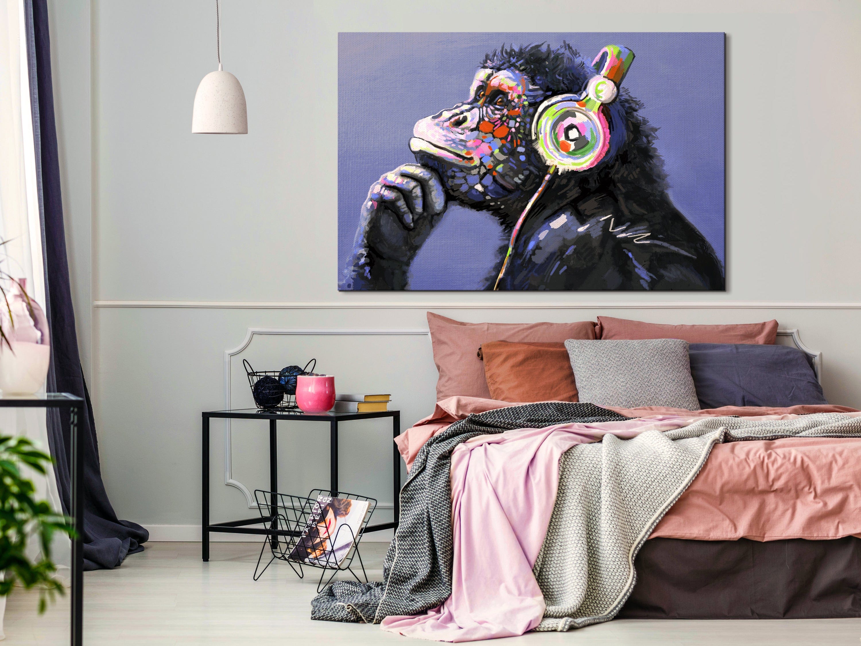 Glezna - Musical Monkey (1 Part) Wide Home Trends