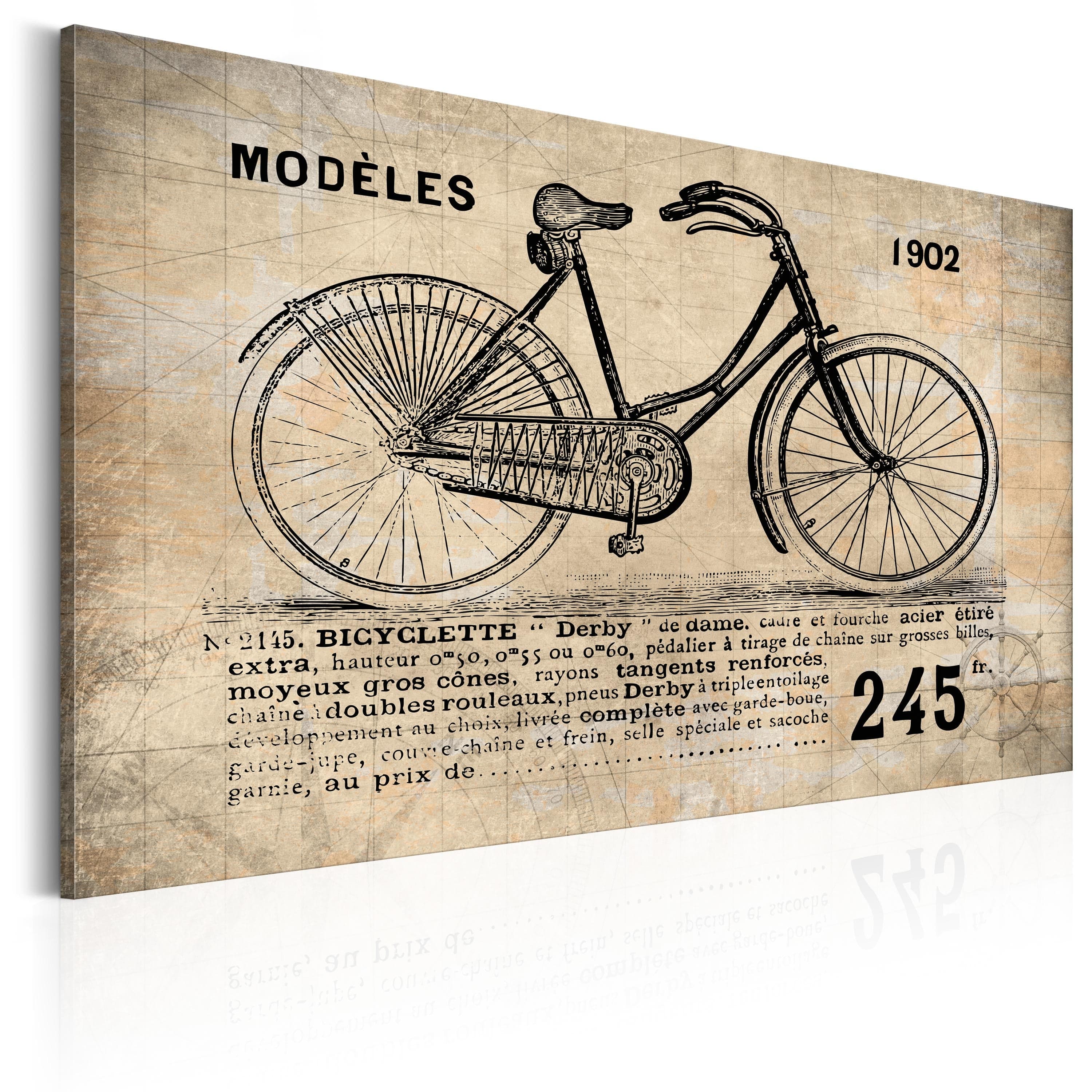 Glezna - N° 1245 - Bicyclette Home Trends