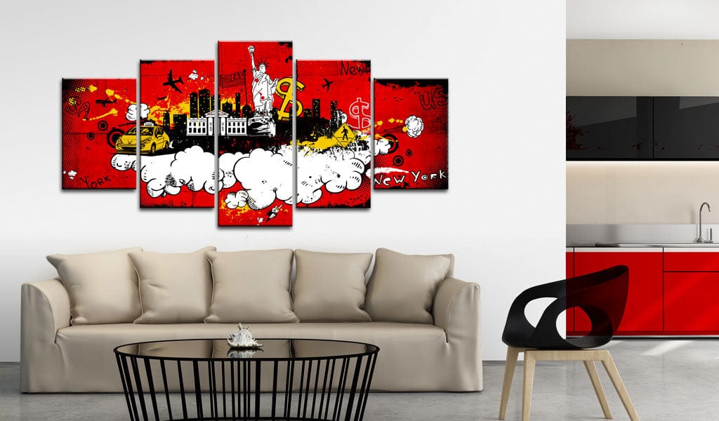 Glezna - New York_ comic Home Trends