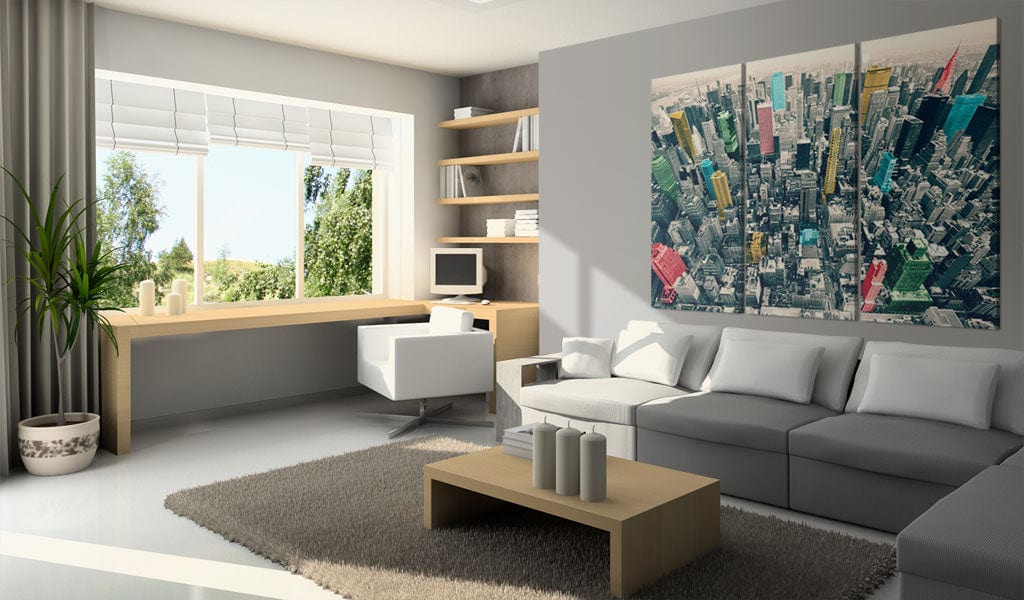 Glezna - New York, black&white&colors Home Trends