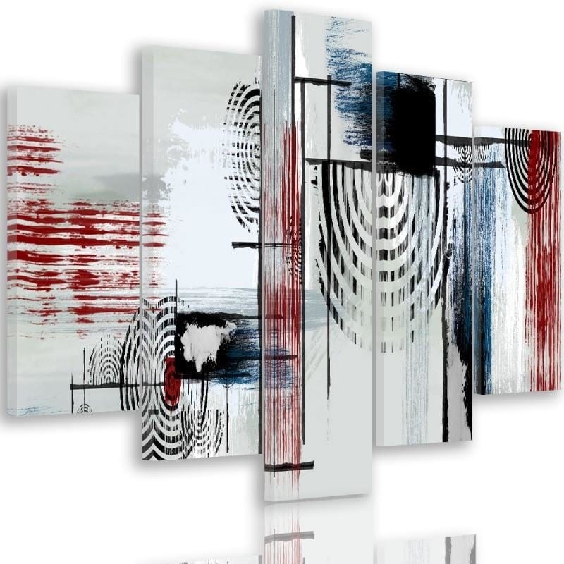Kanva no 5 daļām - Type A, 1 Shields Home Trends DECO
