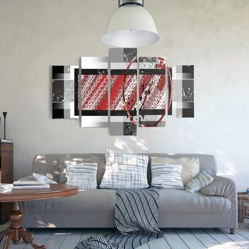 Kanva no 5 daļām - Type A, Abstract Composition 1  Home Trends DECO