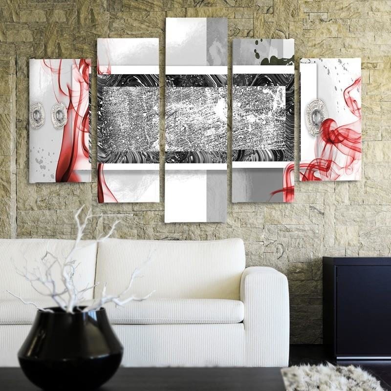 Kanva no 5 daļām - Type A, Abstract Composition 2  Home Trends DECO
